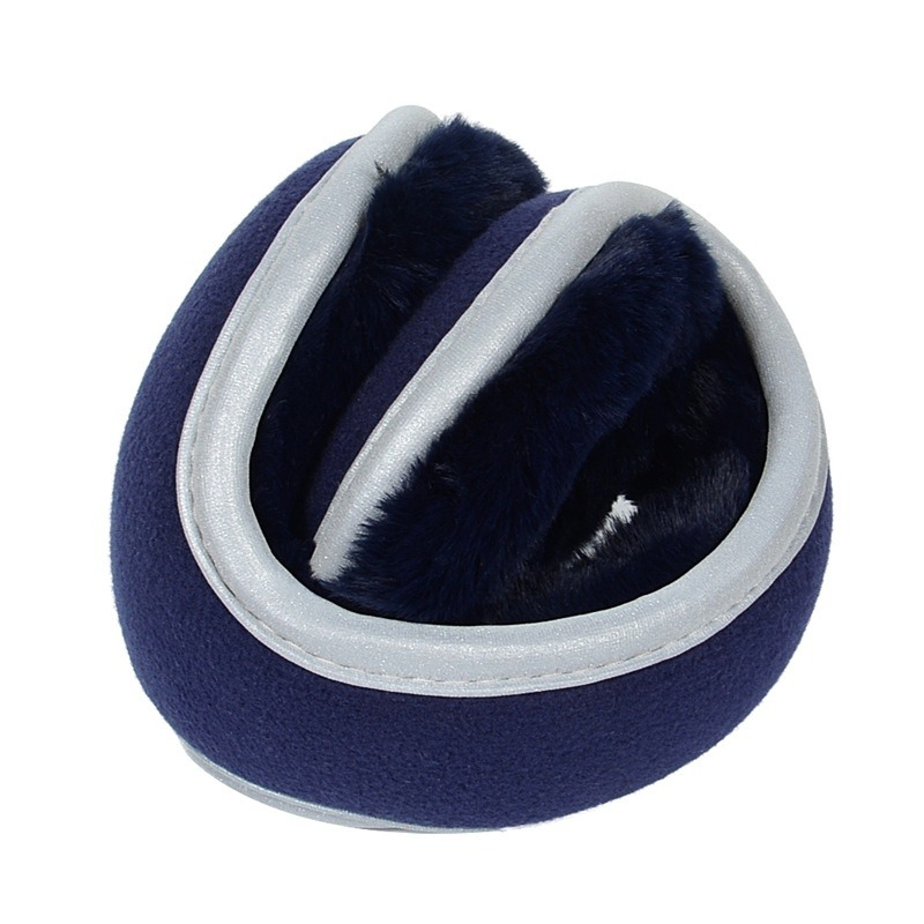 Foldable Reflective Ear Warmers Earmuffs for Winter Walking Running and Cycling – view 4