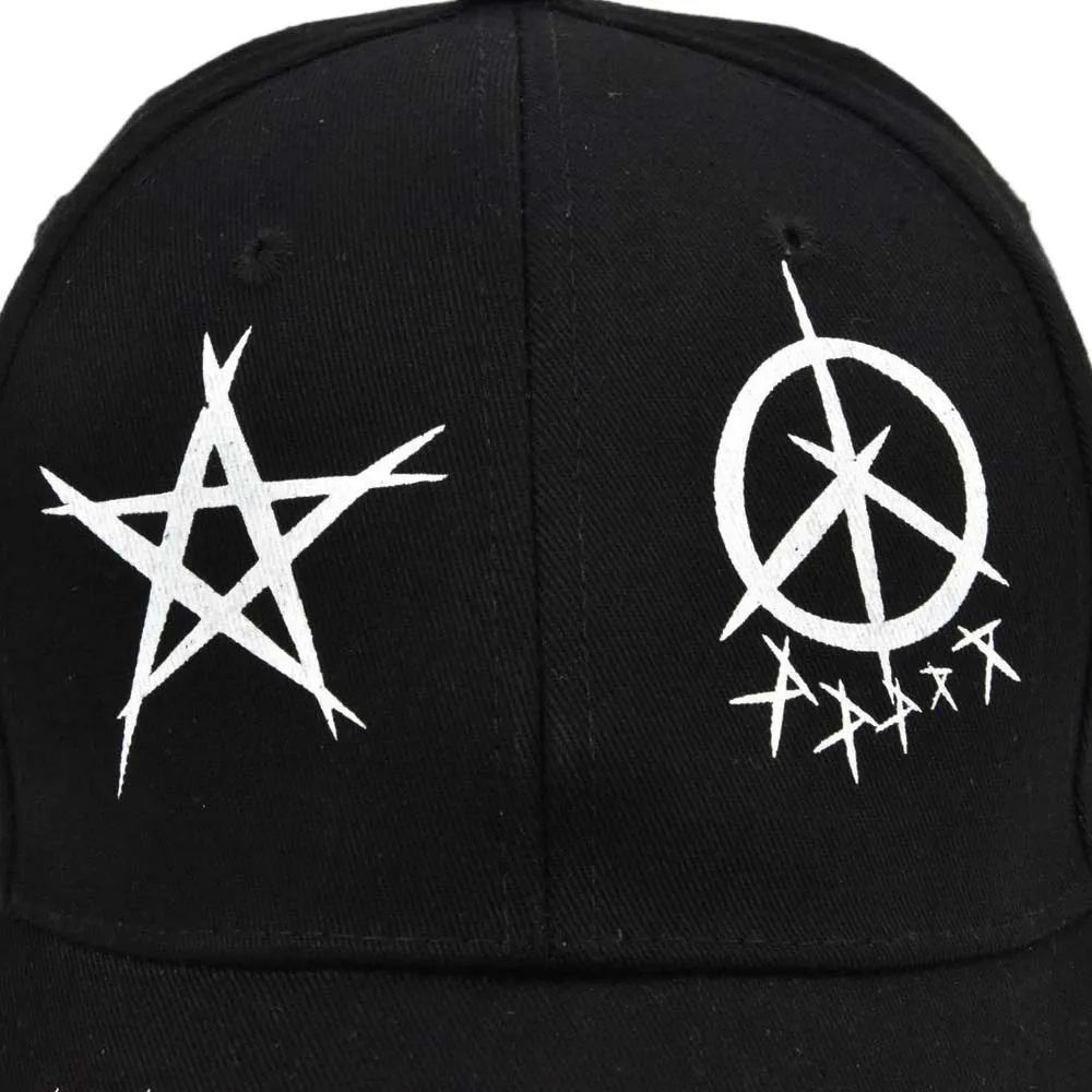 Graffiti Letter Patchwork Snapback Baseball Cap 3