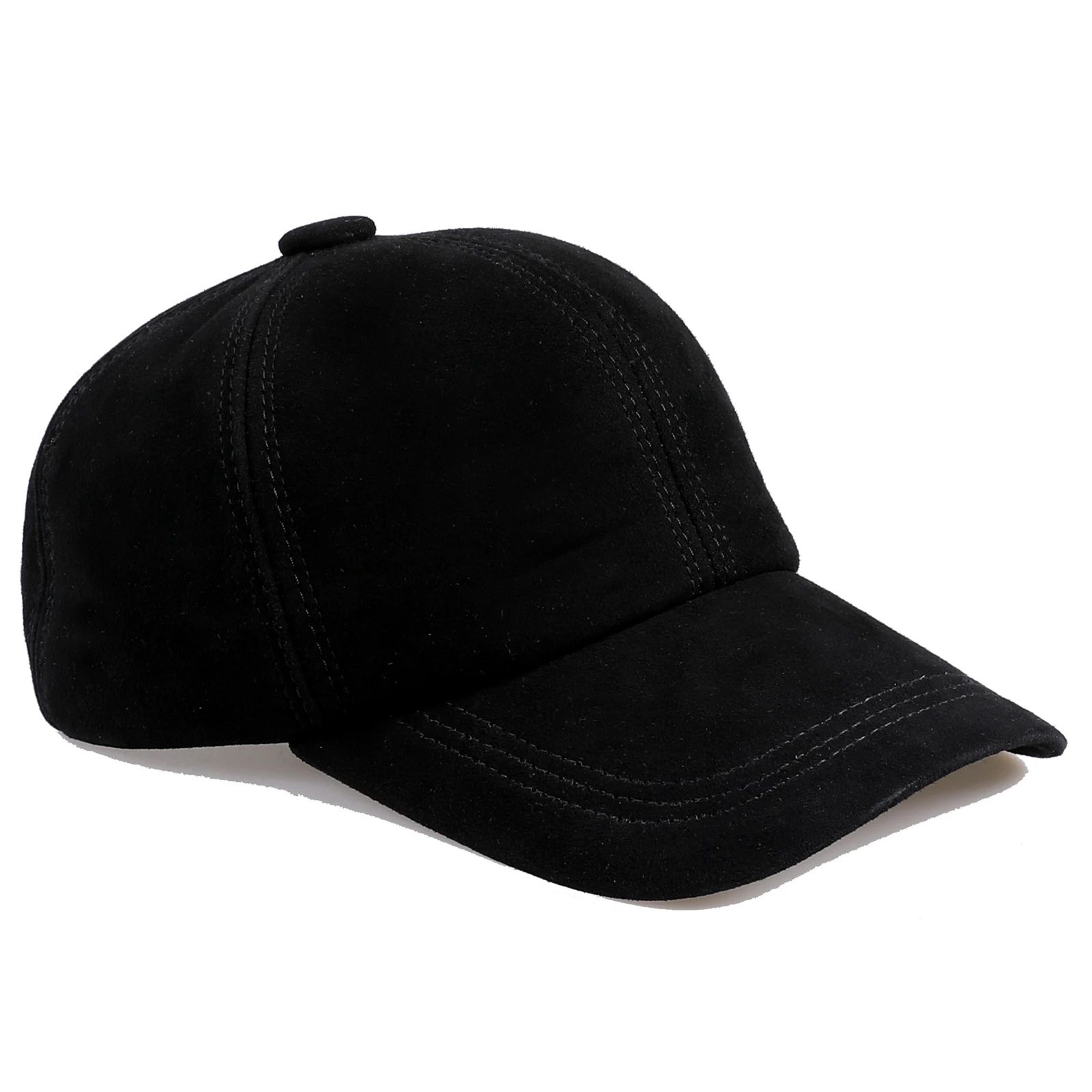 BOONJOVIA Genuine Suede Leather Baseball Cap – view 16