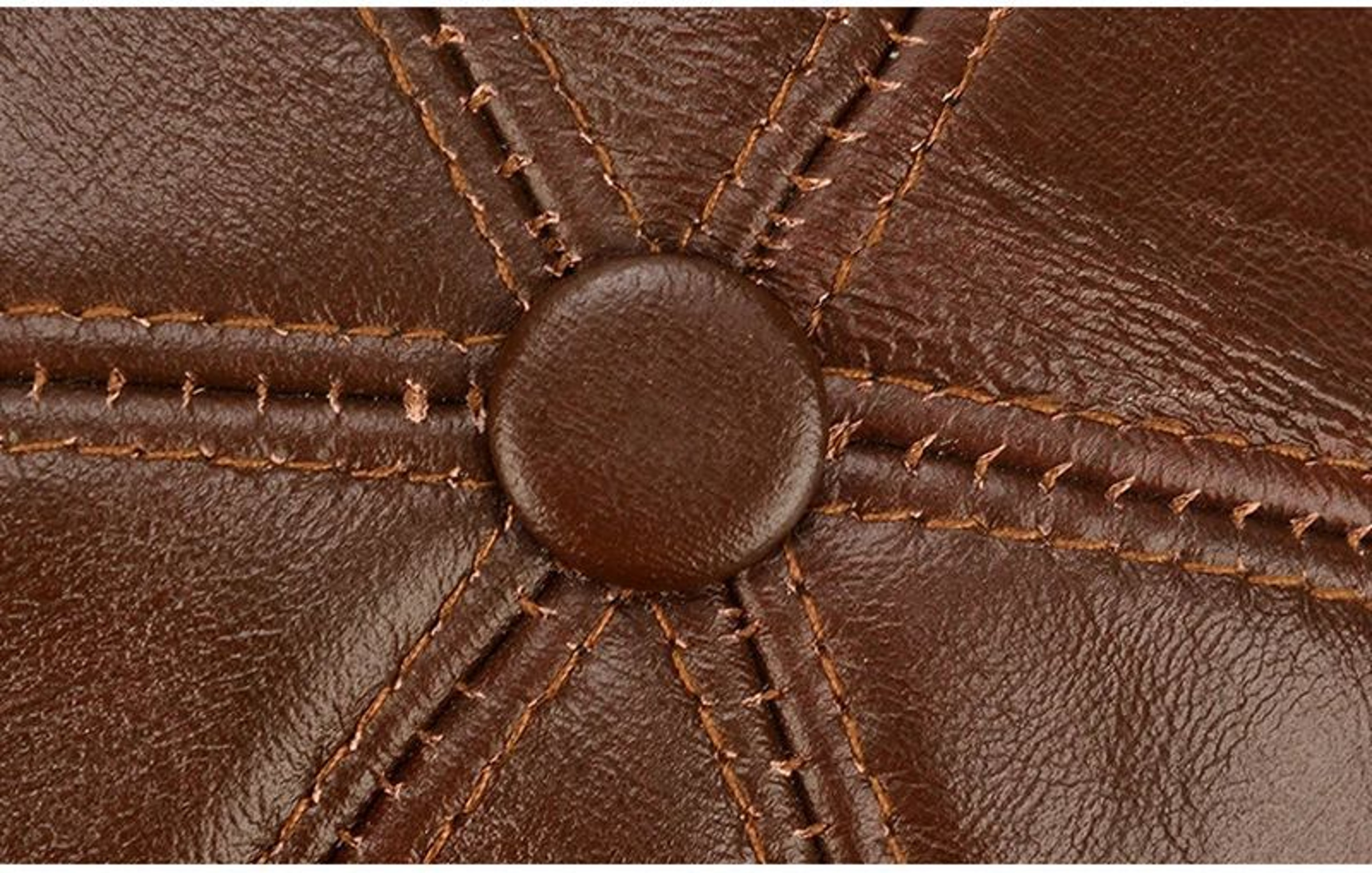 Men Real Cowhide Leather Winter Baseball Cap 9