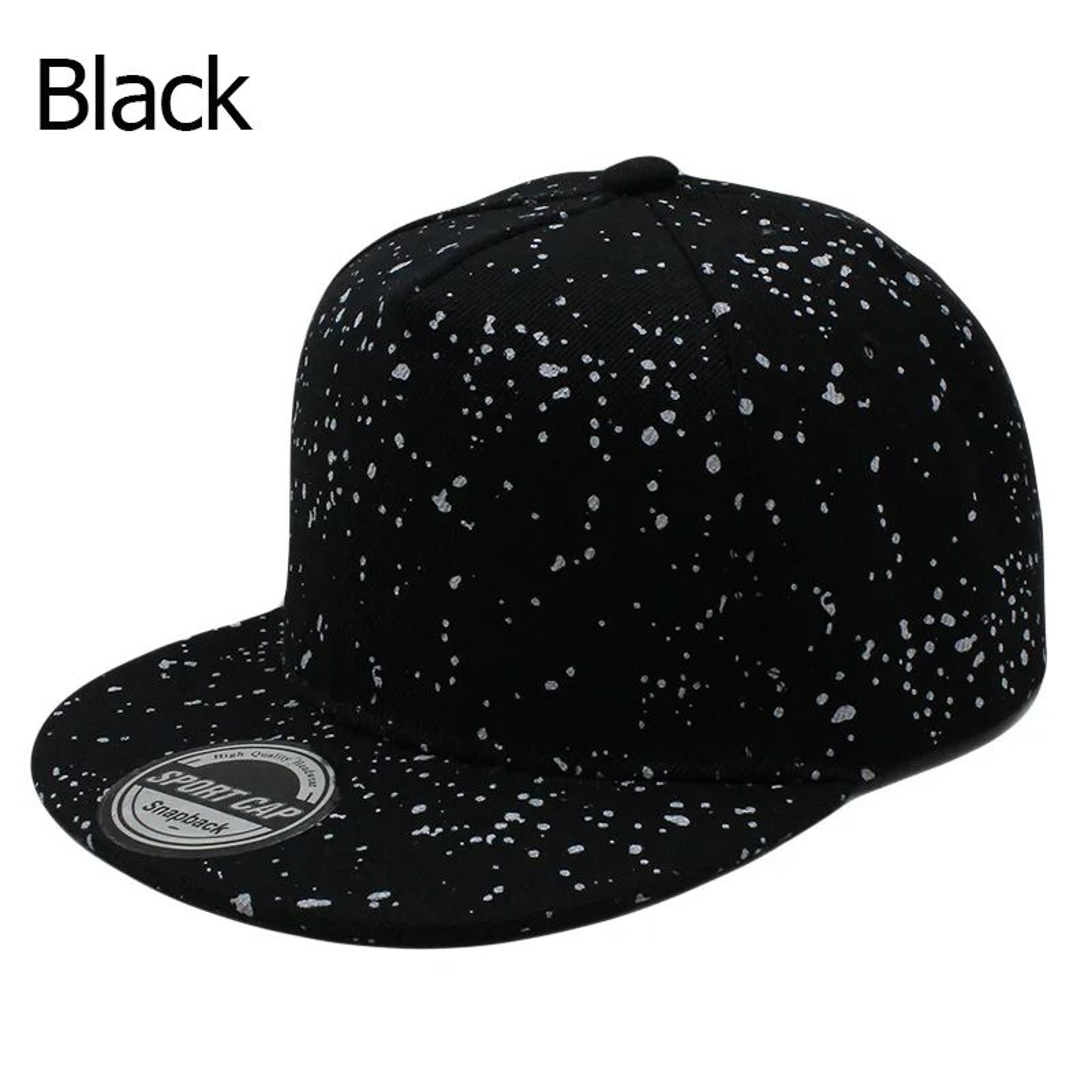 Kids Polka Dot Adjustable Snapback Baseball Cap 7