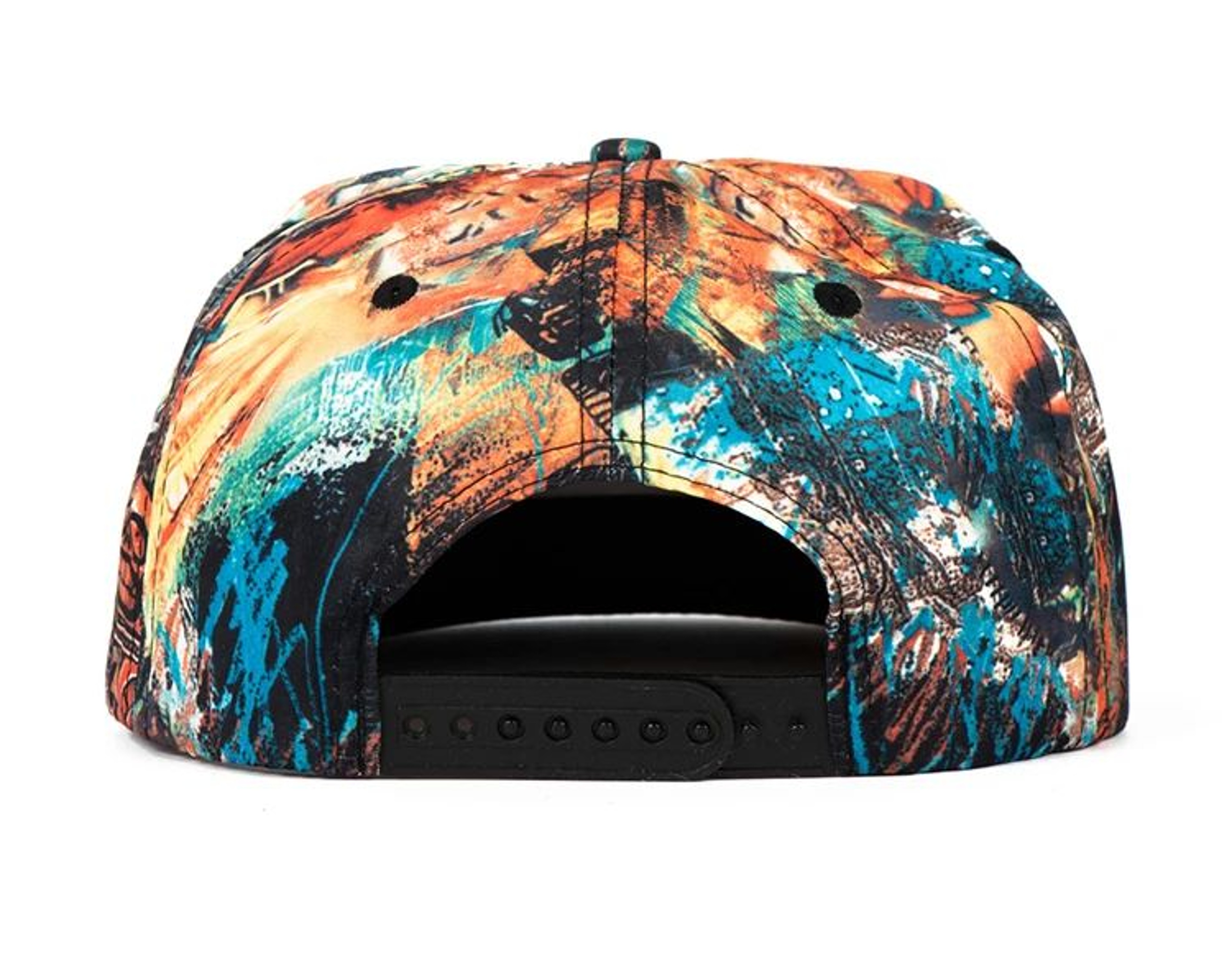 Graffiti Bones Flat Visor Snapback Baseball Cap 9