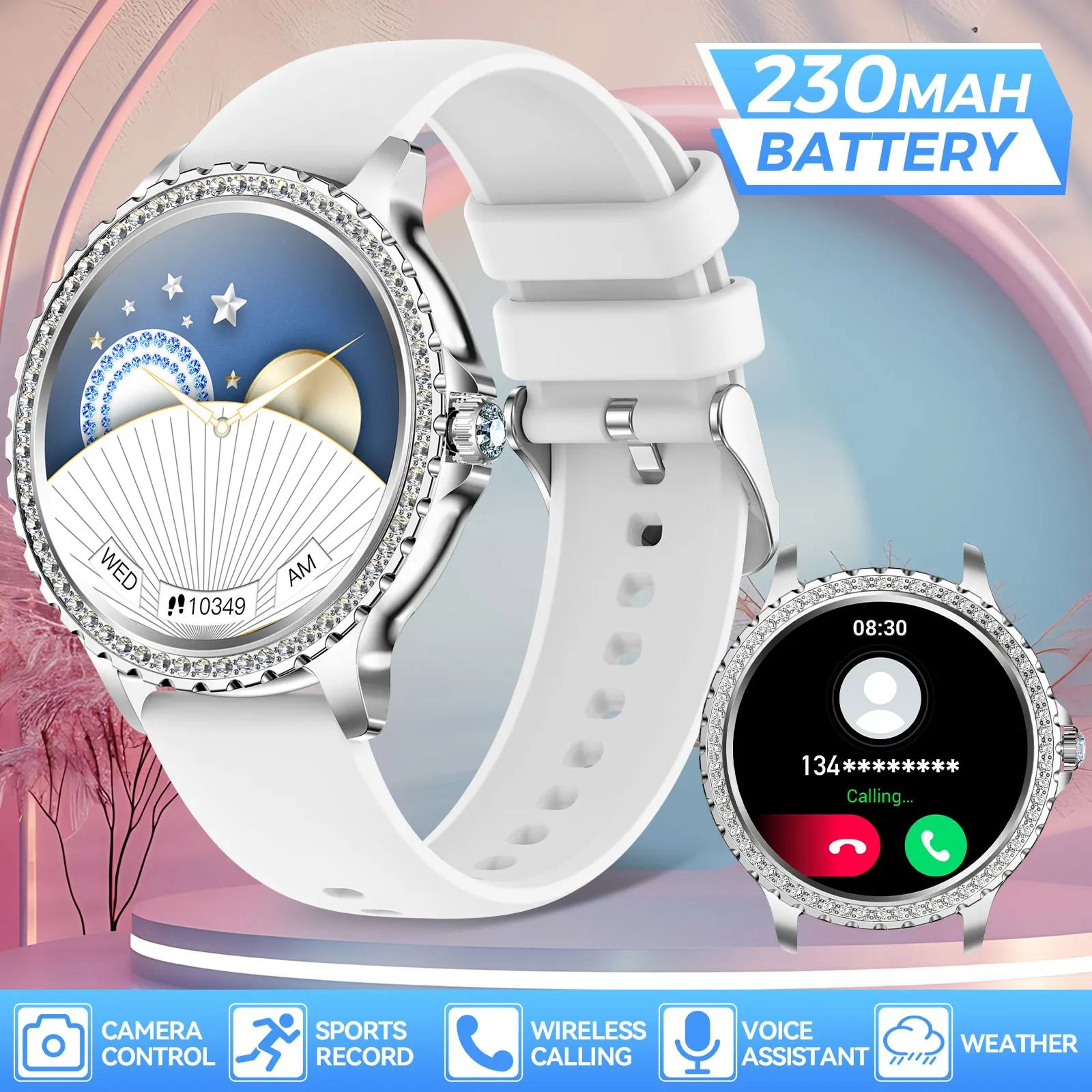 LaNikar Smart Watch For Women Fitness And Health Tracker 6