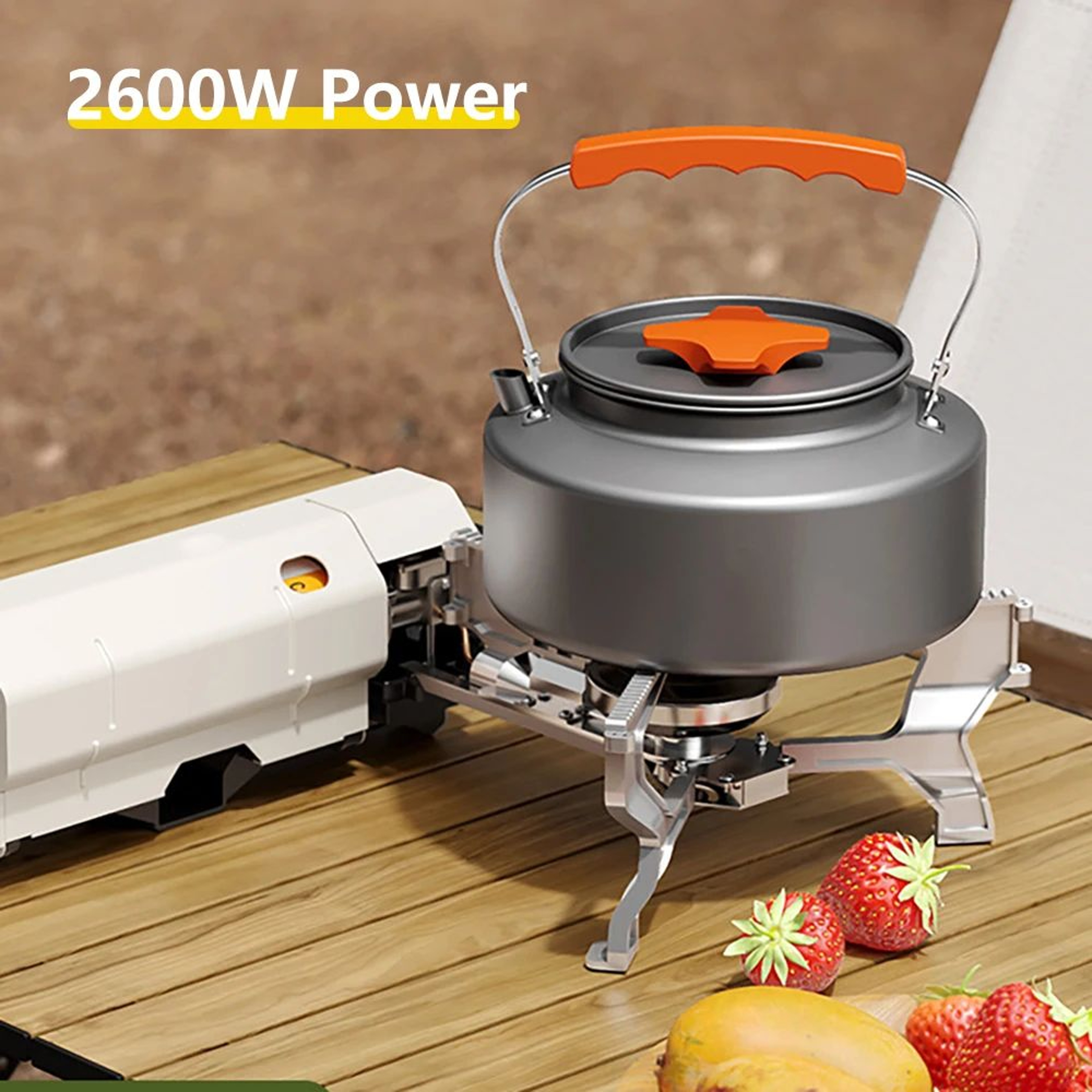 TARKA Portable Camping Gas Stove 2600W Folding Burner 8