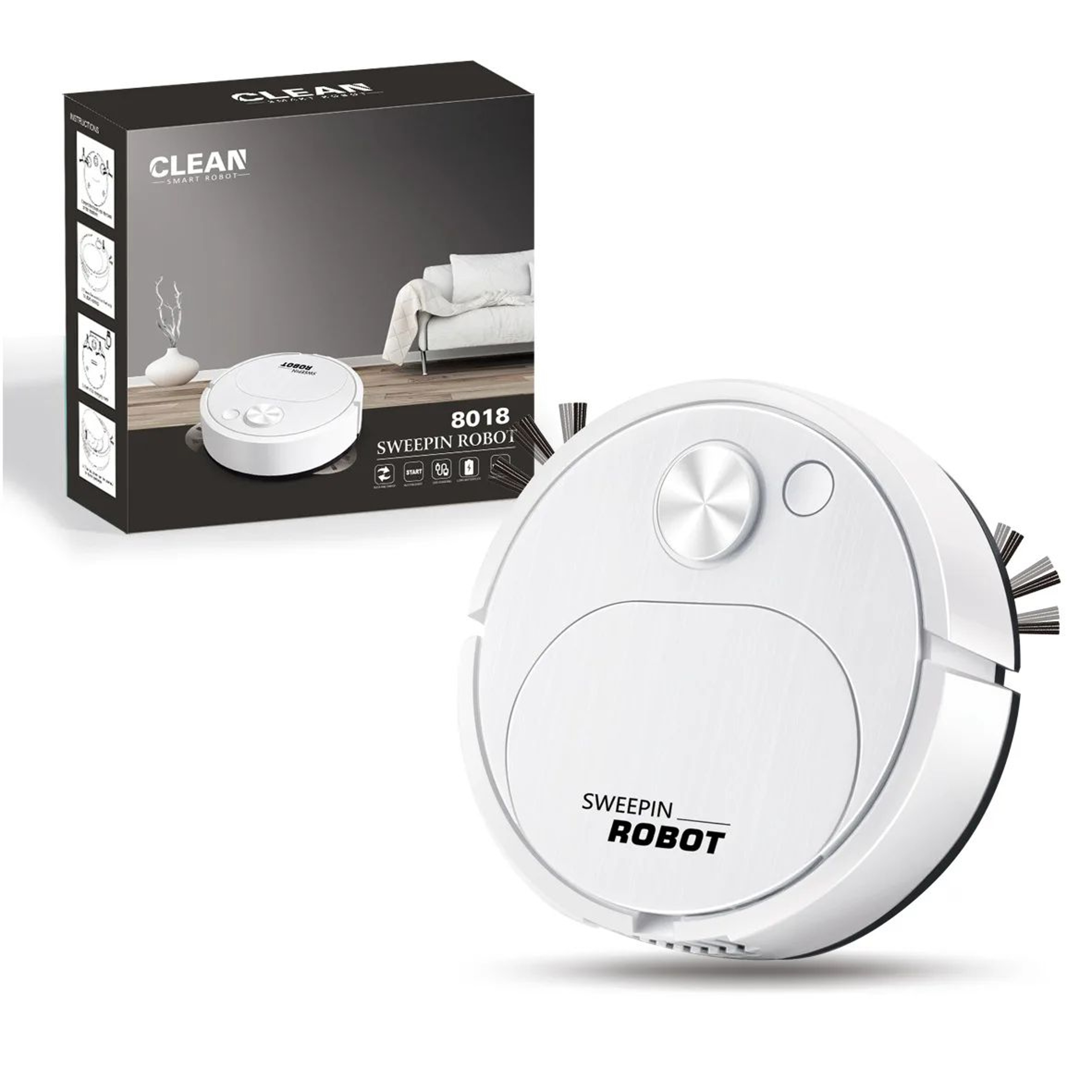 Smart 3 In 1 Robot Vacuum Cleaner With Mopping 5