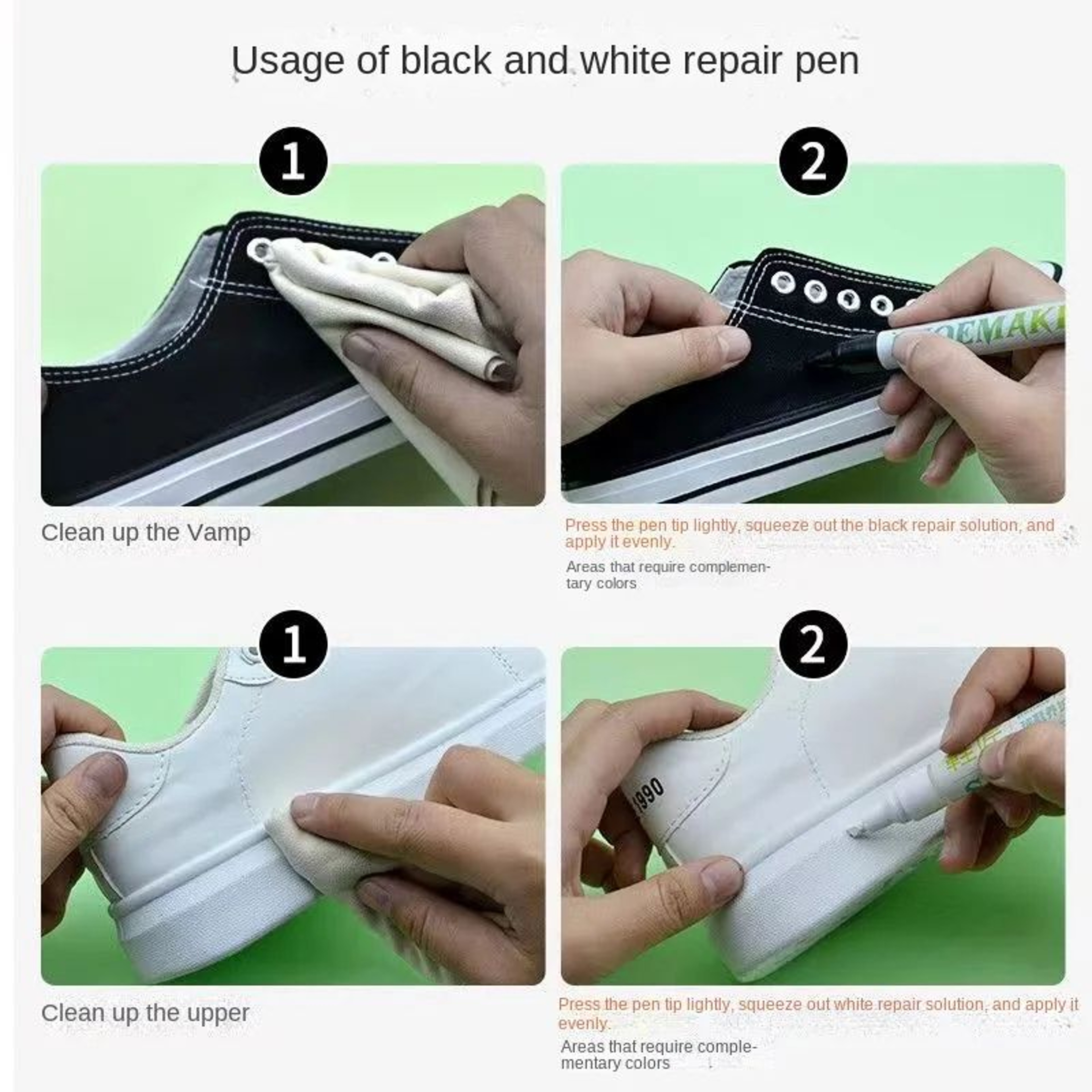 Shoe Whitening And Color Repair Pen 5