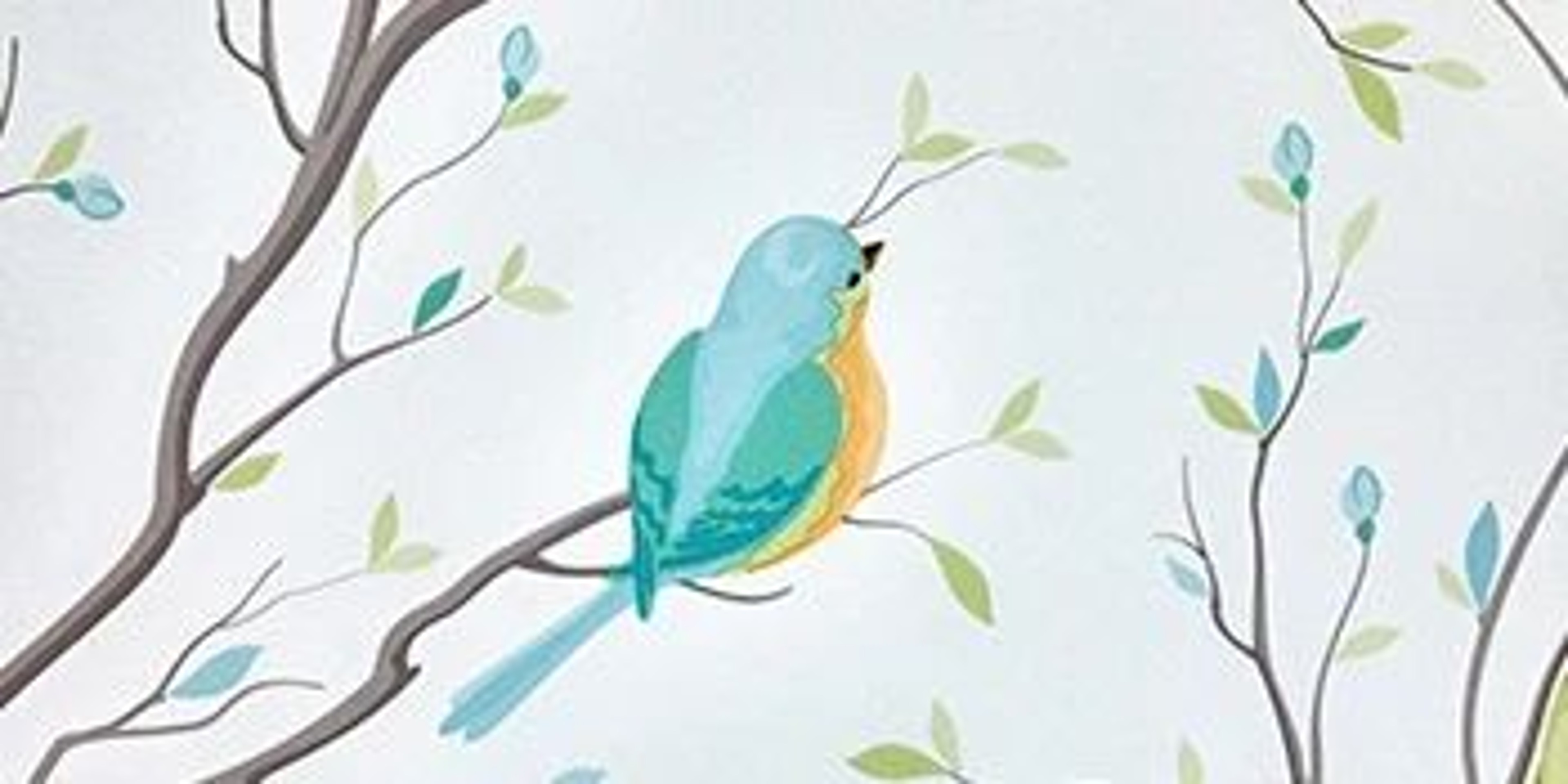 Frosted Privacy Window Film With Bird Decorative Decals 15
