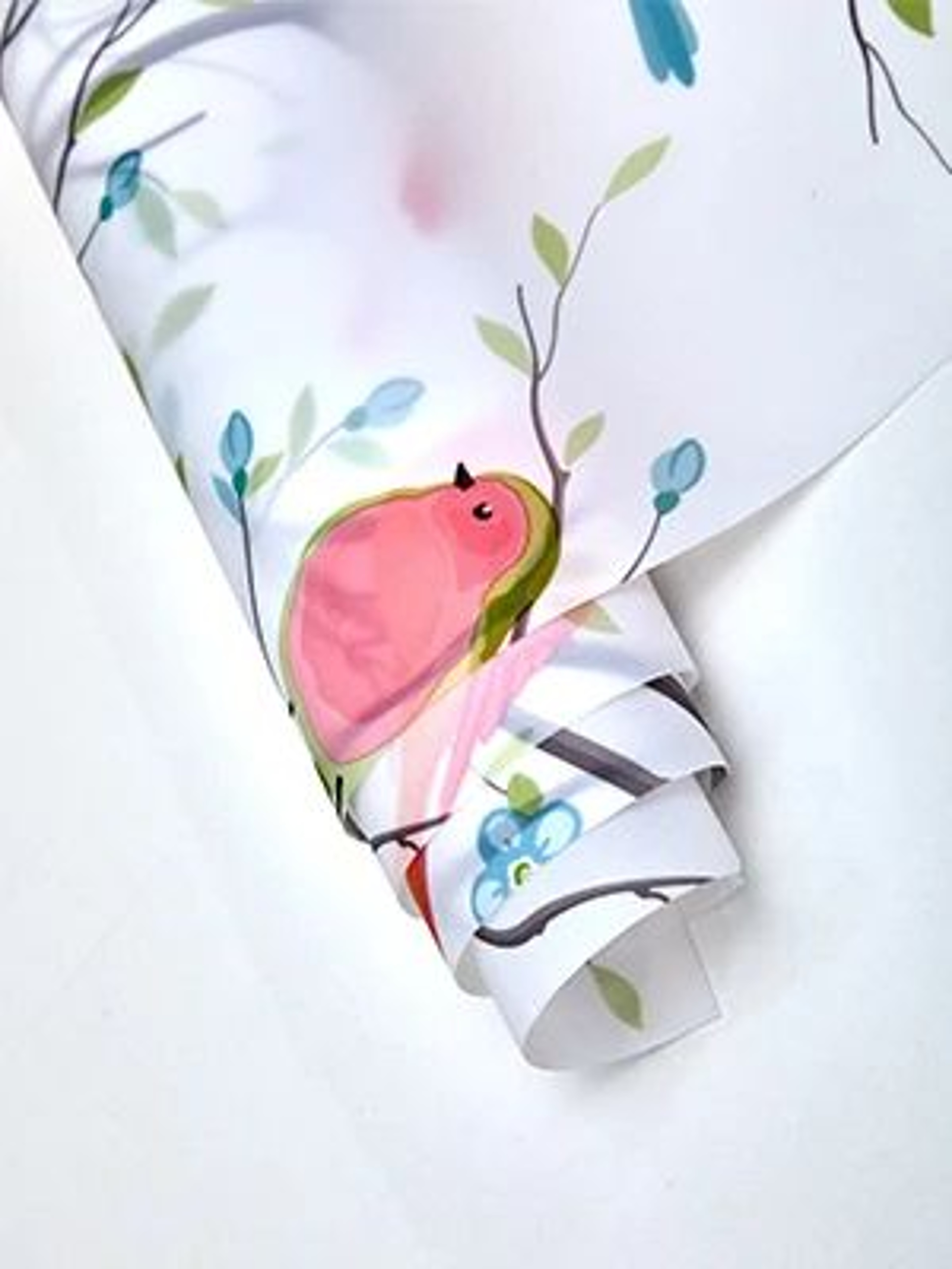 Frosted Privacy Window Film With Bird Decorative Decals 16