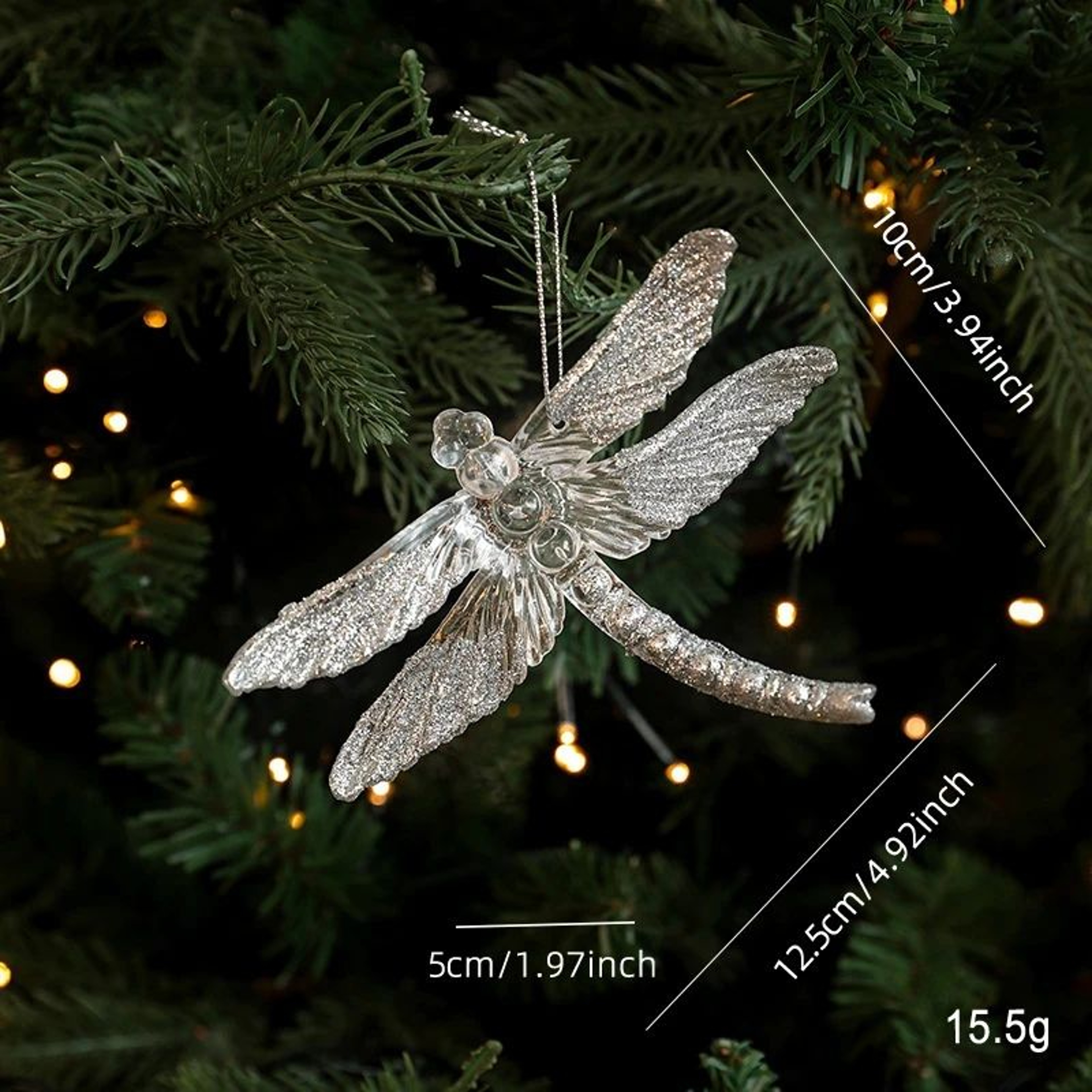 Butterfly Christmas Ball Hanging Ornament 17