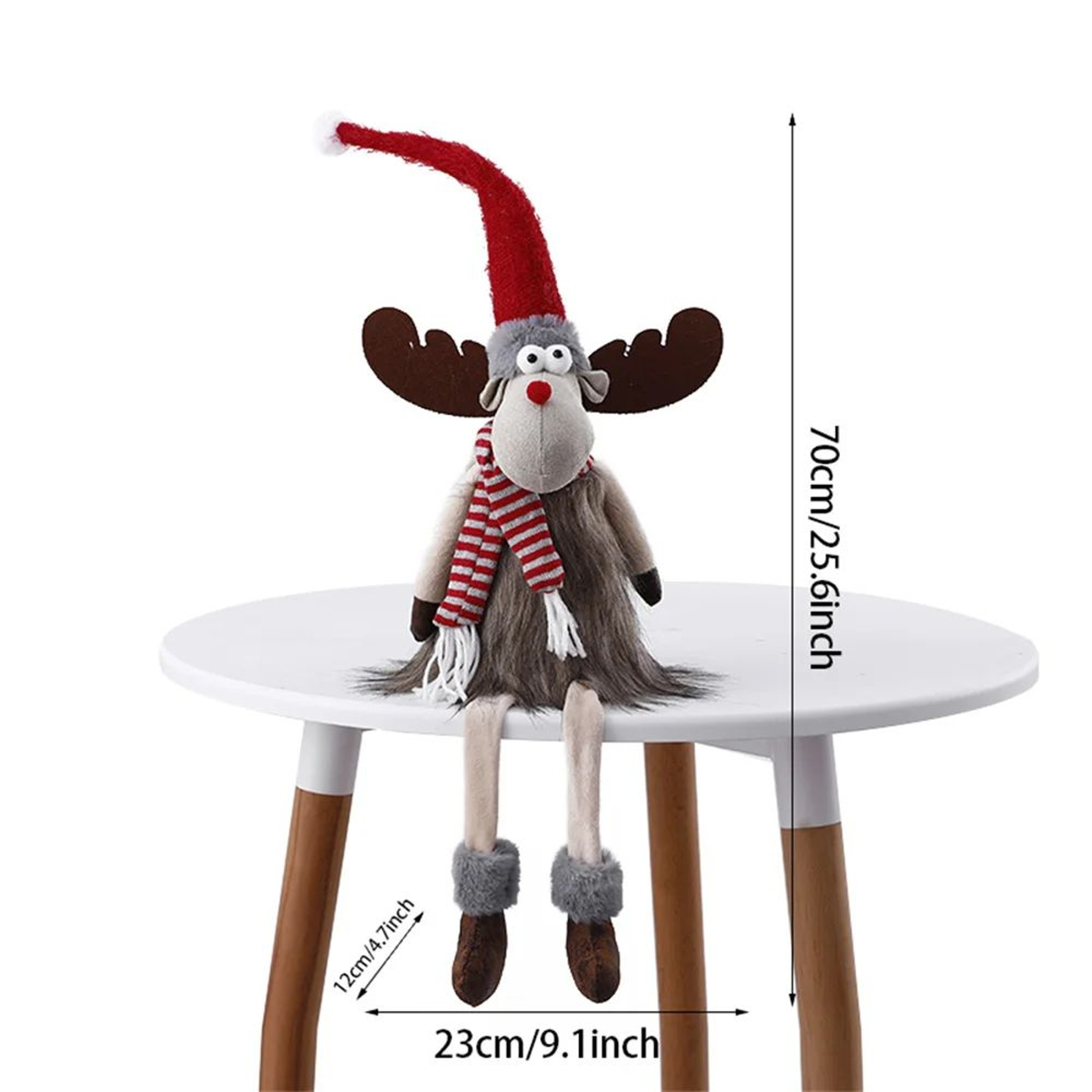 Large Standing Lighted Christmas Reindeer Figurine 12