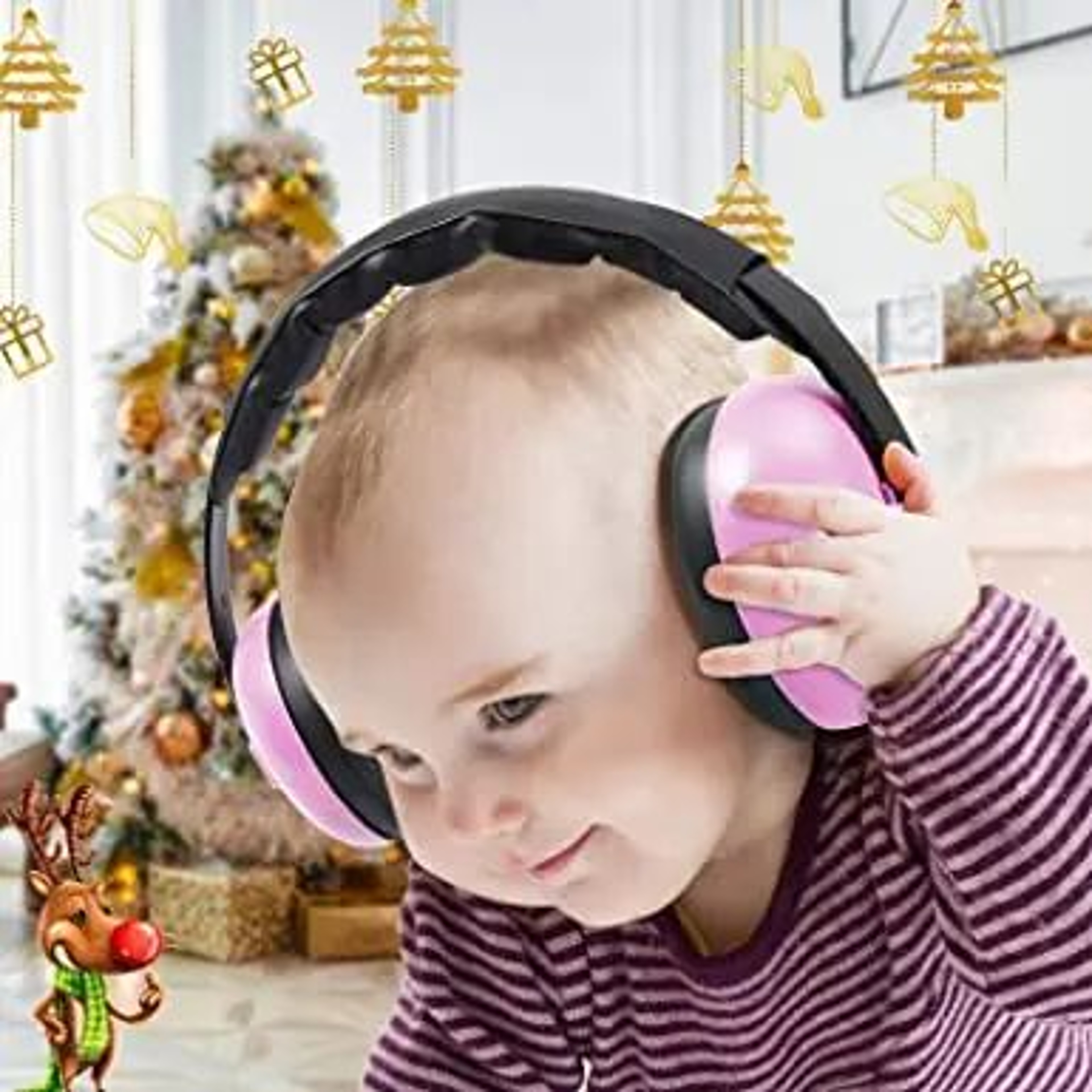 Baby Noise Reduction Earmuffs For Infants And Toddlers Hearing Protection 4