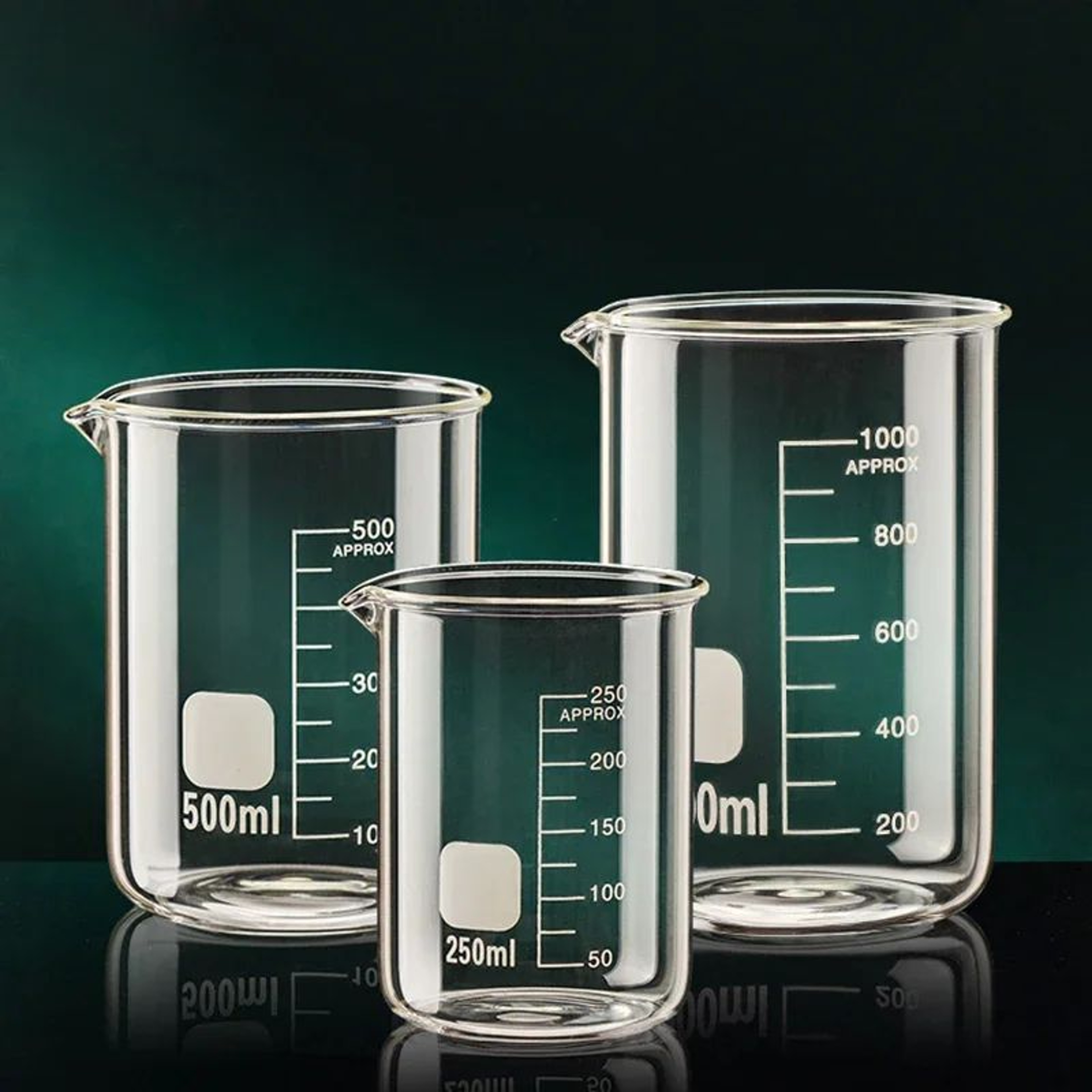 High Borosilicate Glass Measuring Cup Transparent Beaker 501000ml 3