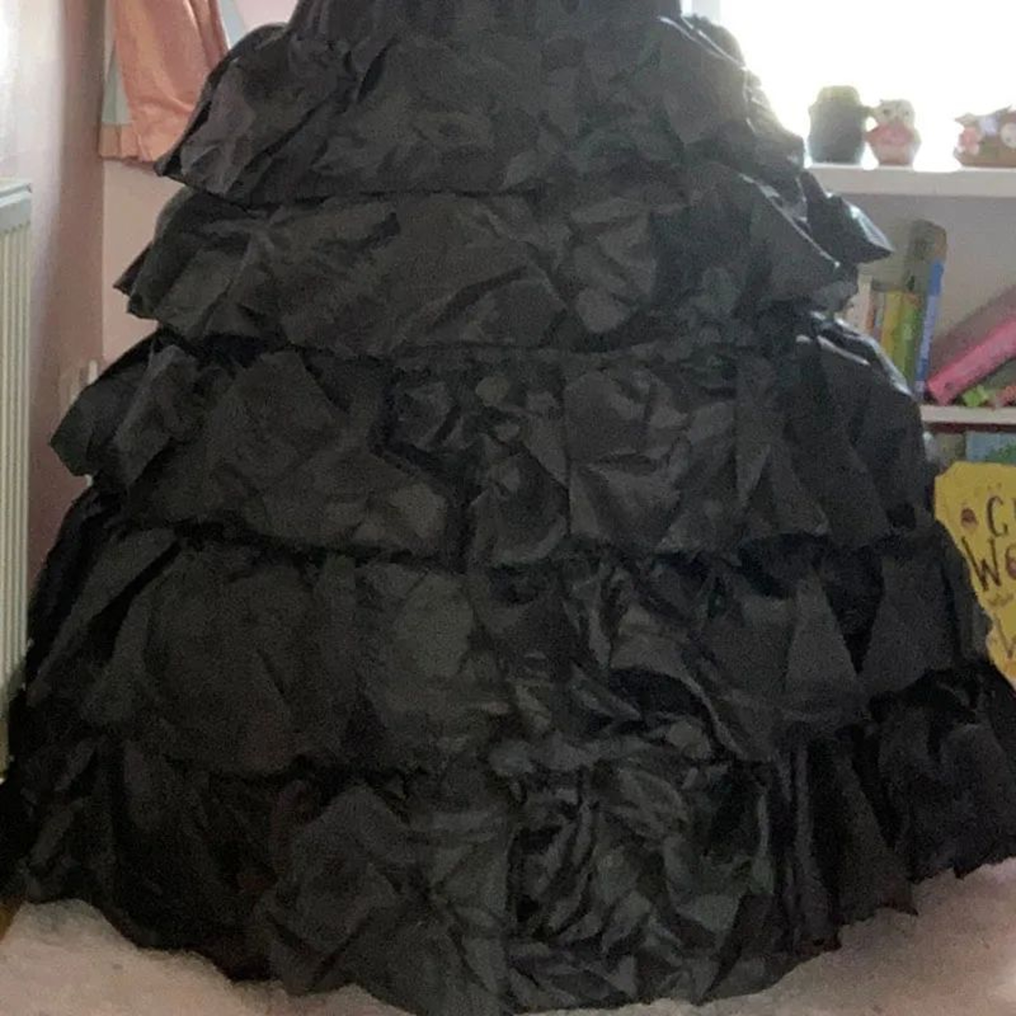 Long 4 Hoop Petticoat Crinoline Underskirt For Ball Gown Wedding Dress 1