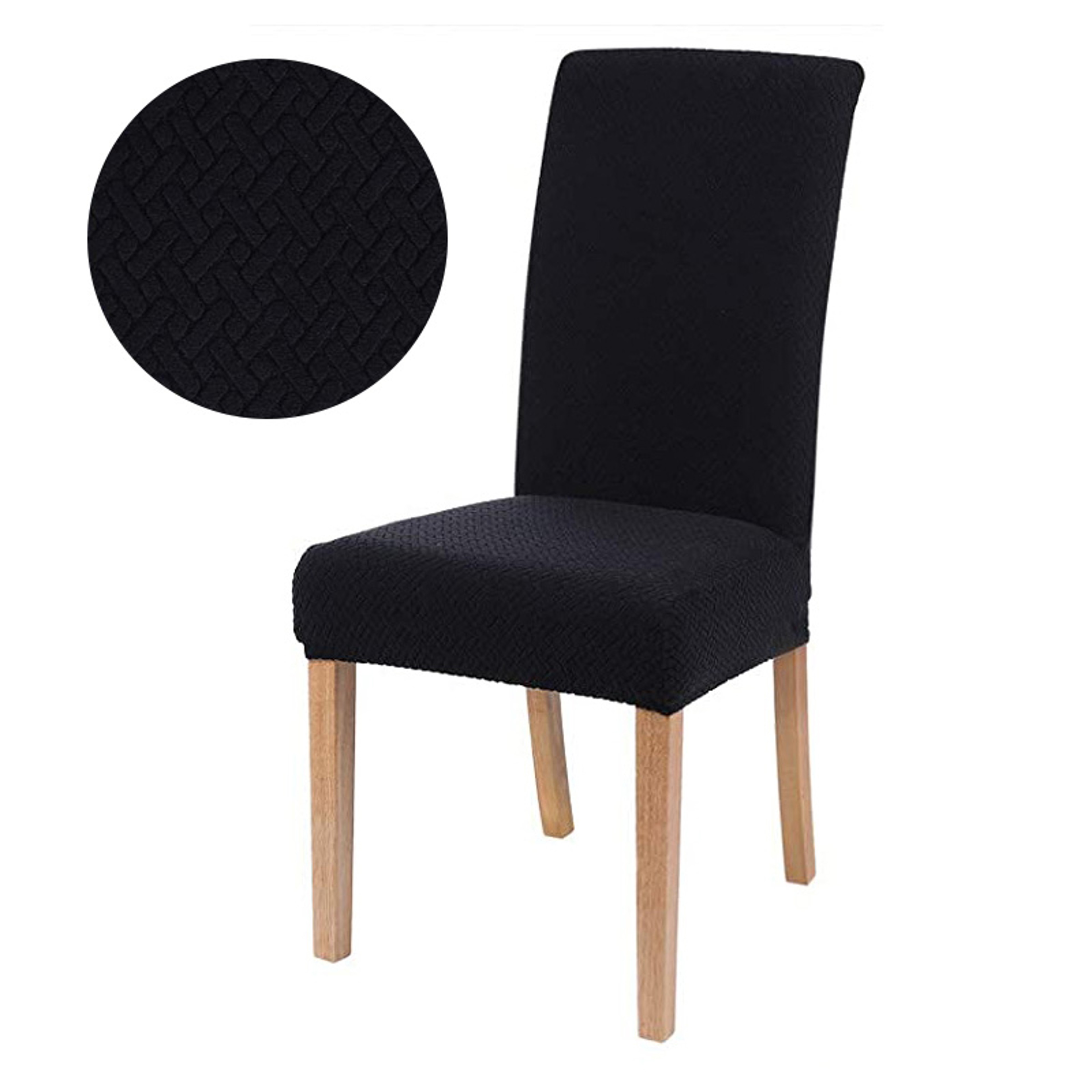 Elastic Chair Cover For Dining Room  Living Room Universal Fit Stretchable Seat Cover 8
