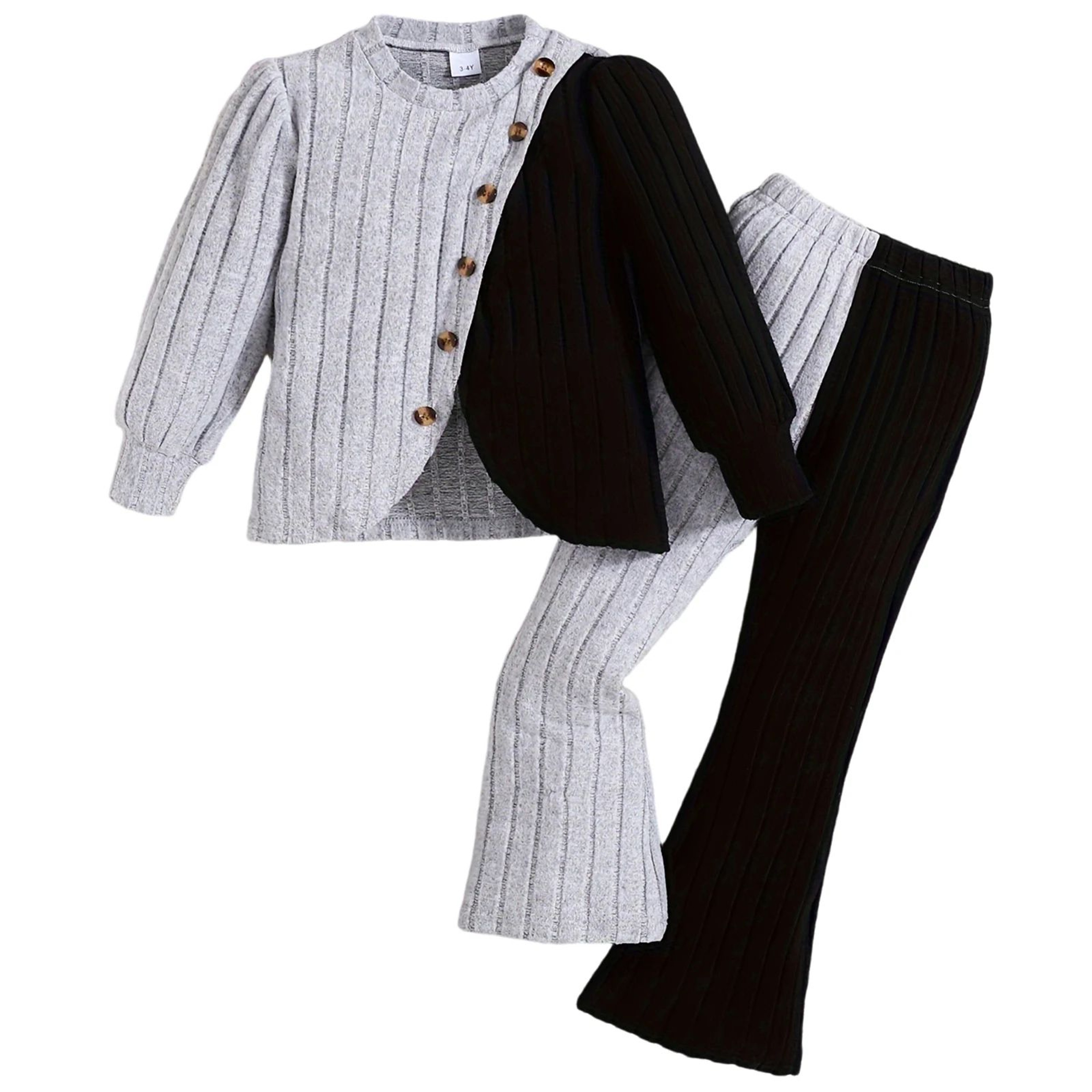 Toddler Girls Winter Fleece Jacket And Snow Pants Set 5