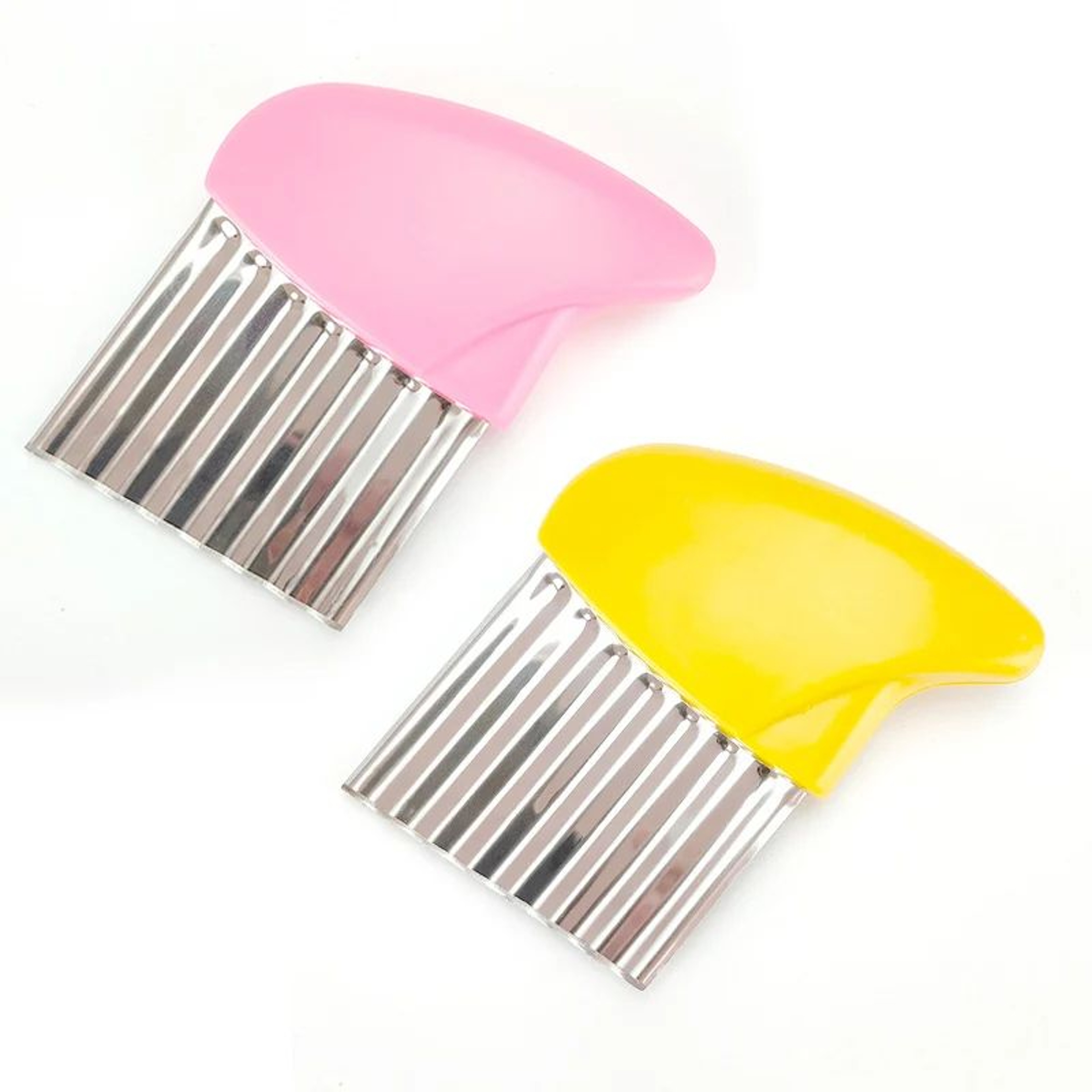 Stainless Steel Wavy Potato Cutter French Fries Slicer 15