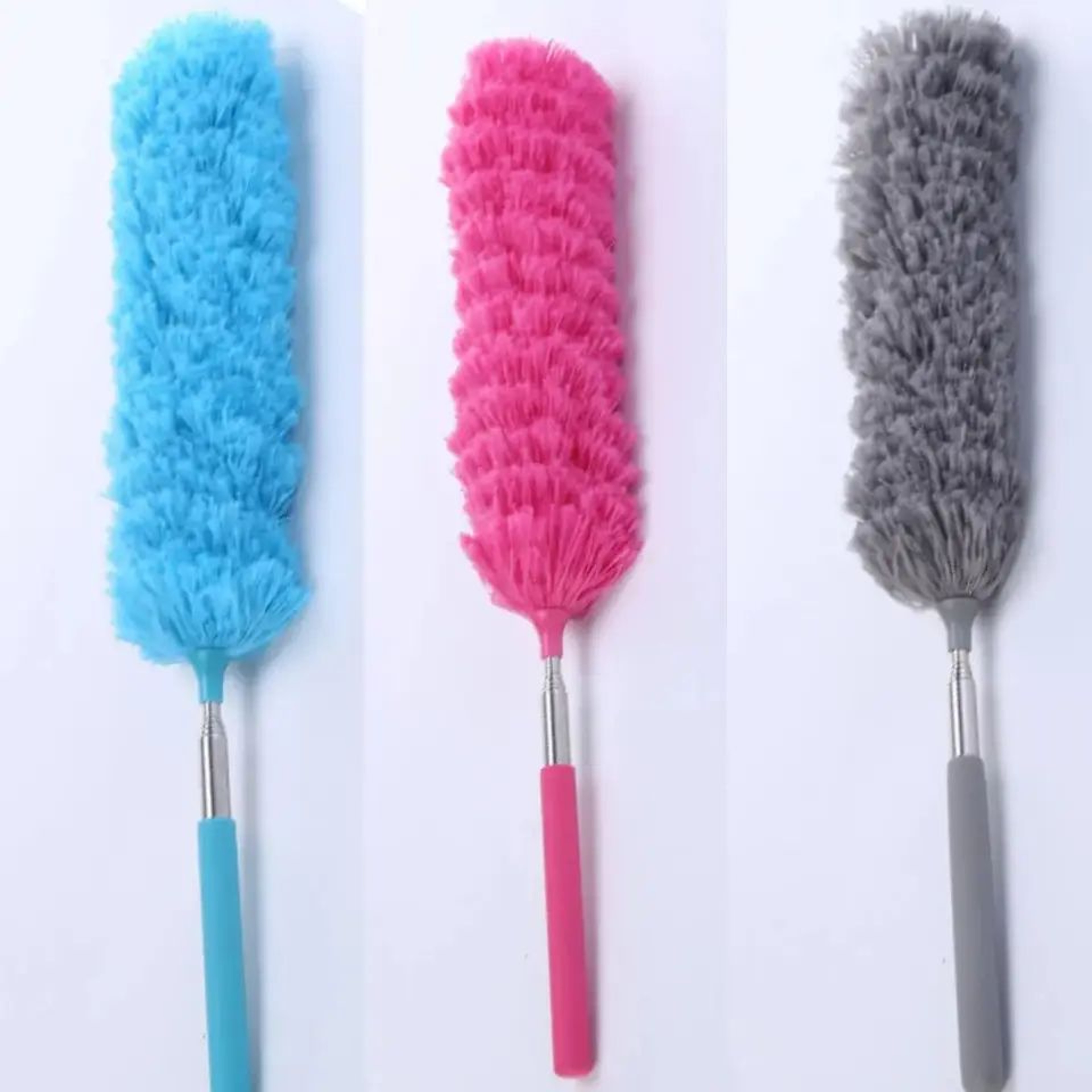 Gray Flexible Cleaning Duster Gap Dust Brush Lightweight Tool 5