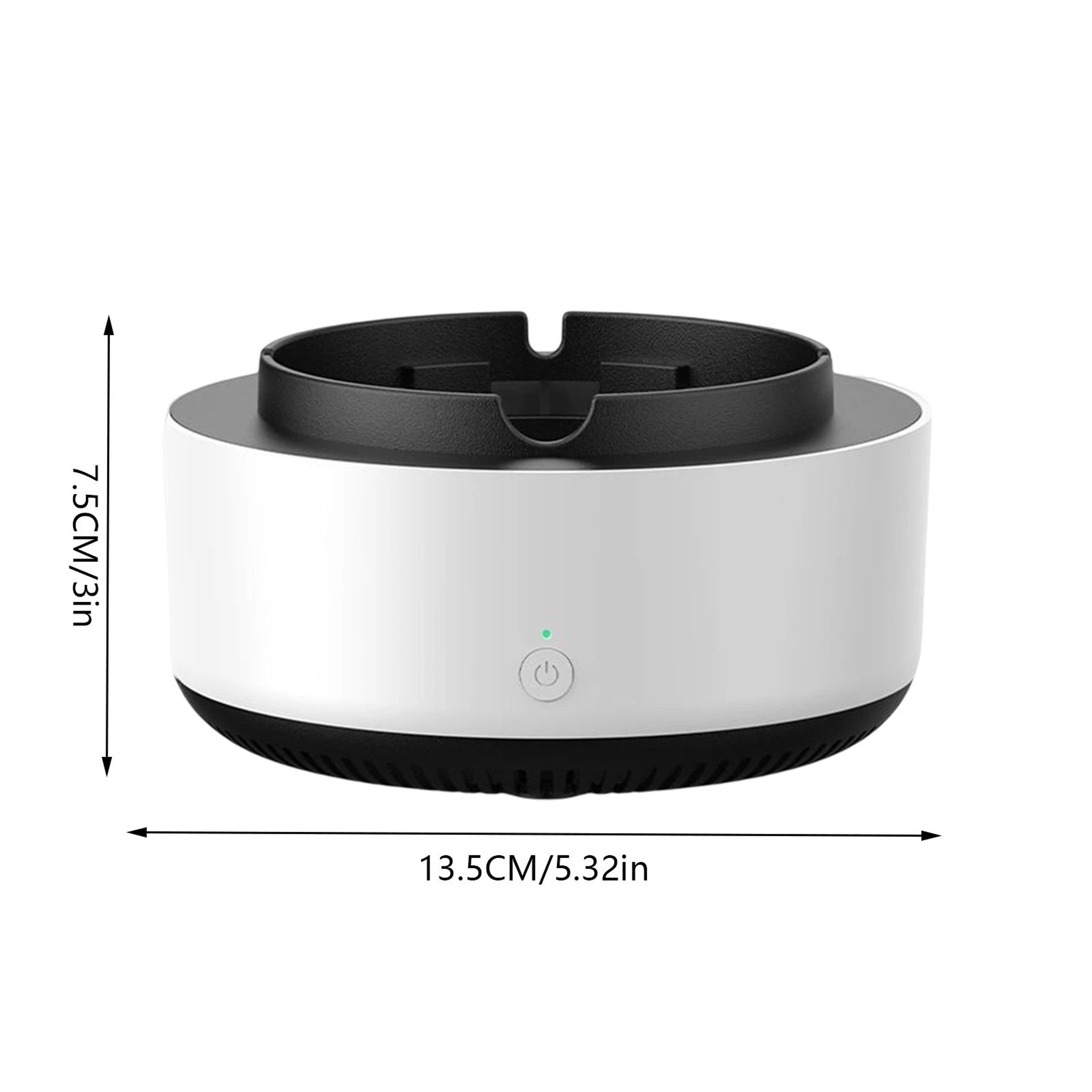 Portable Ashtray Air Purifier Anion Smoke Filter For Home Office 9