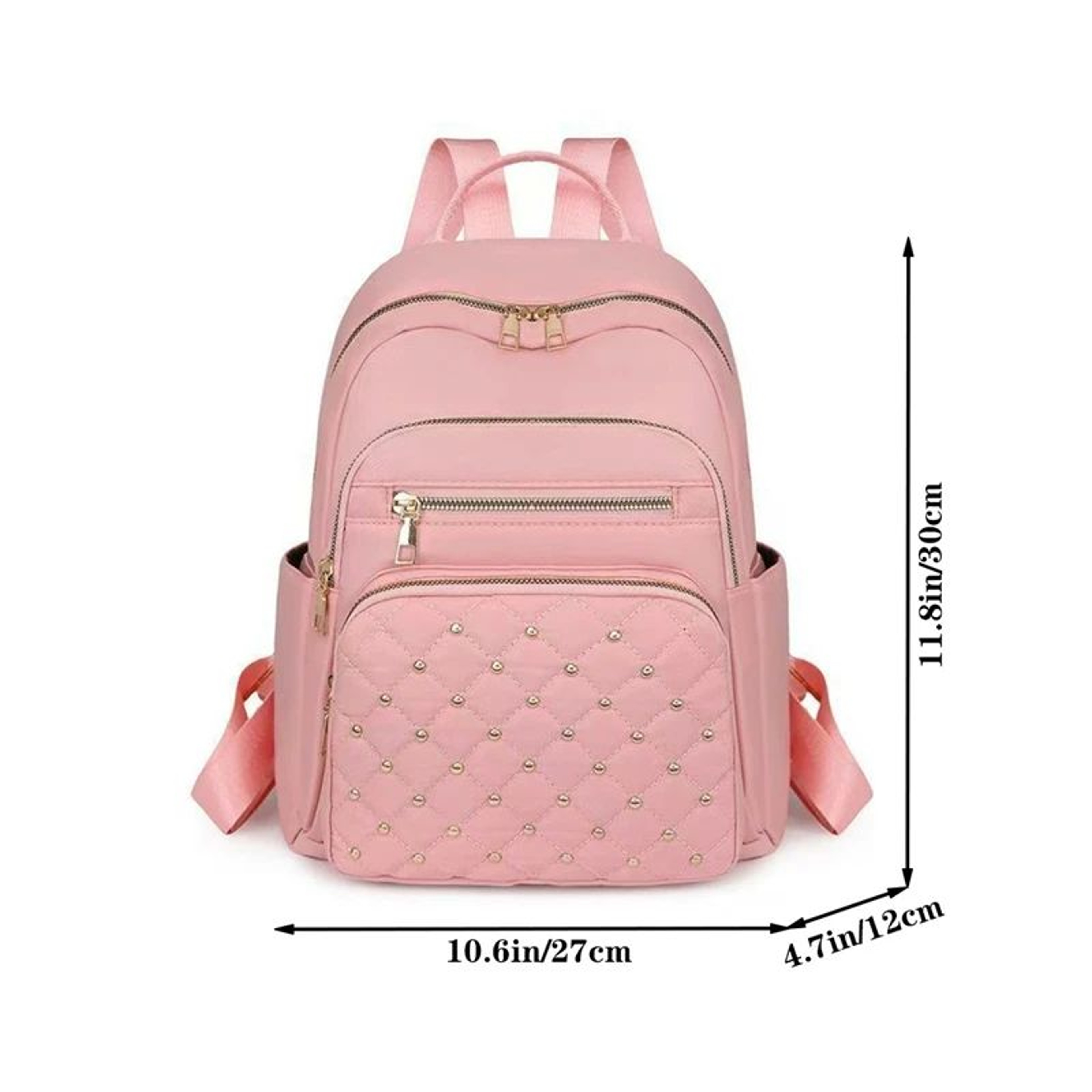 Large Capacity Travel Backpack Womens Fashion Schoolbag Multi Purpose Bag 4