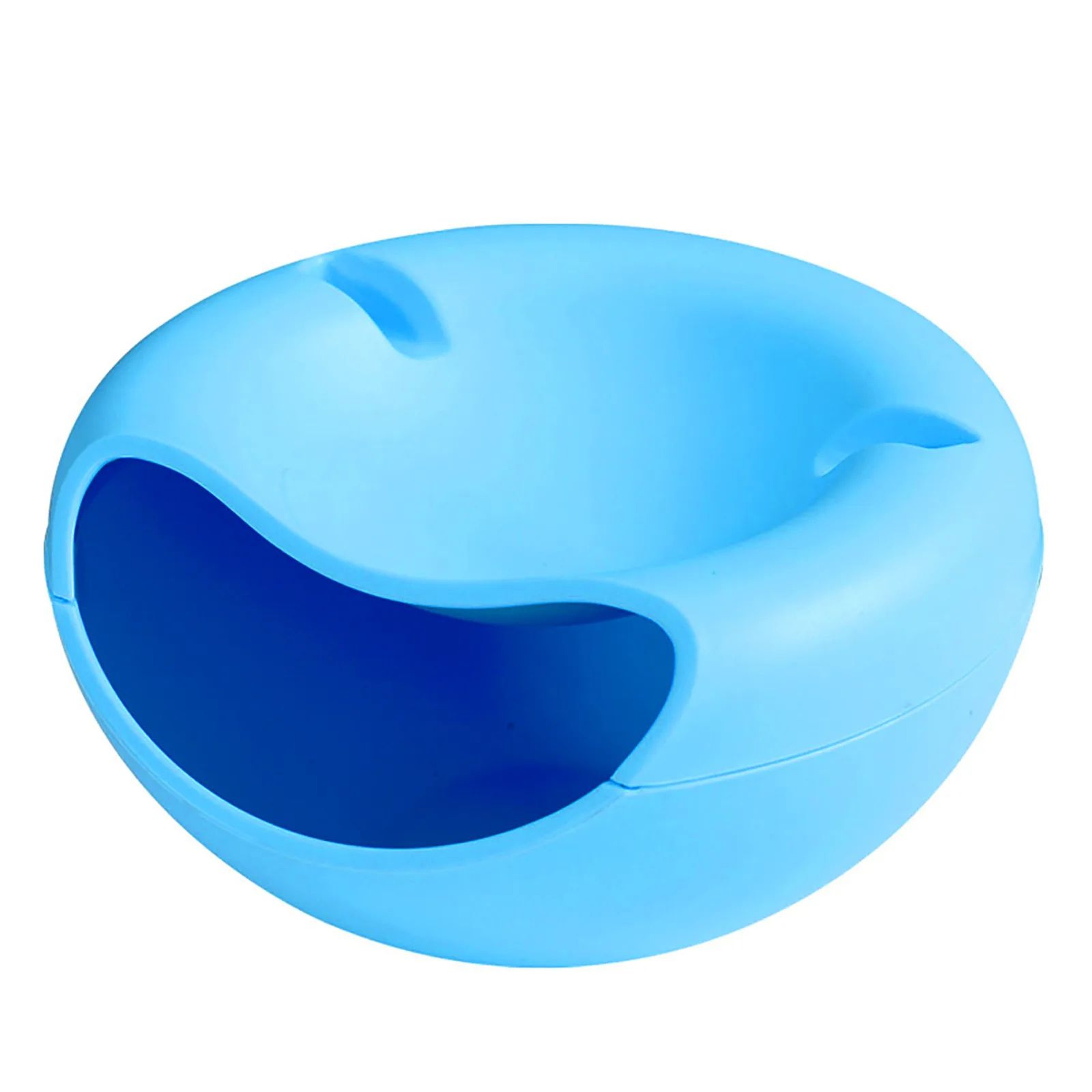 Double Layer Snack Bowl With Shell Storage Container 10