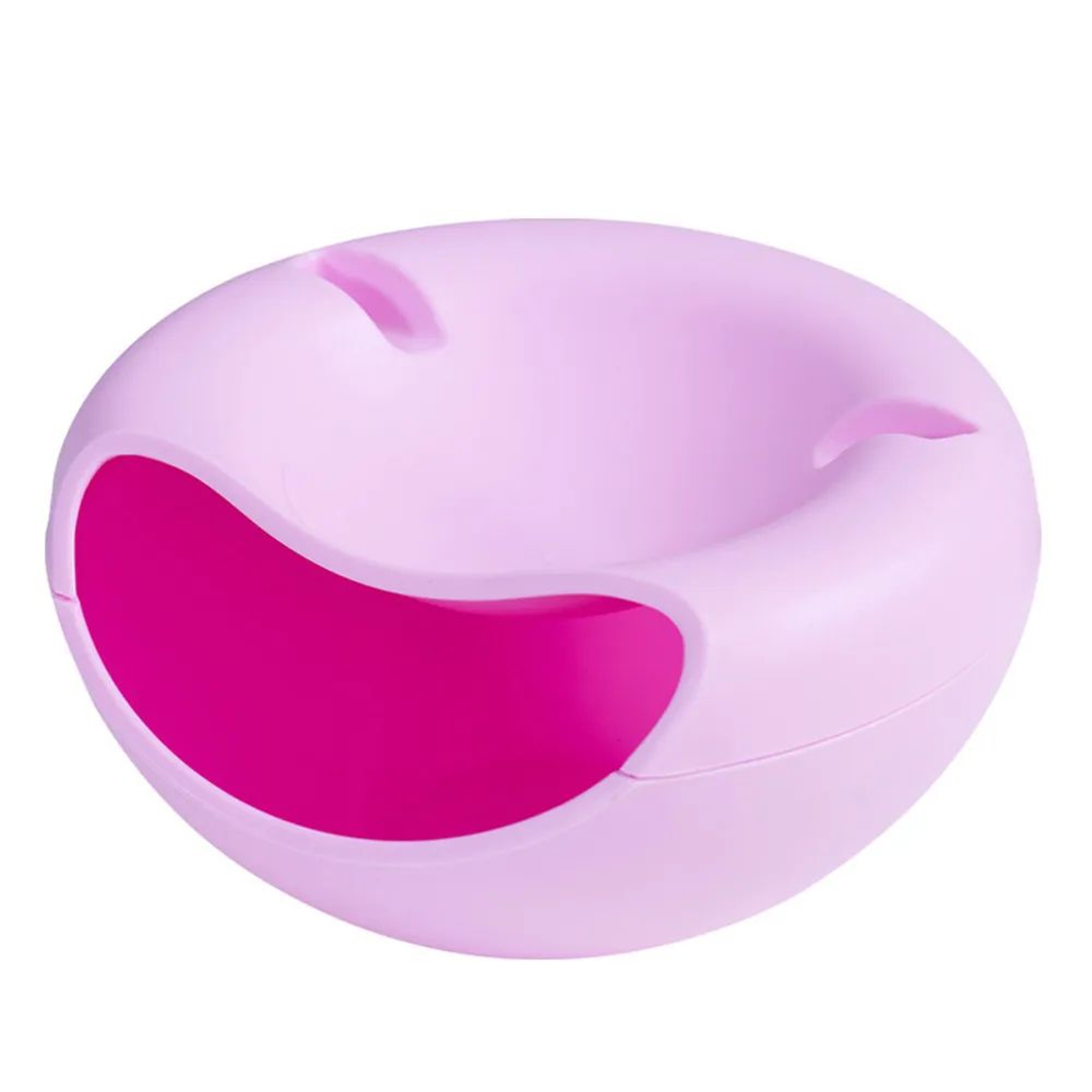 Double Layer Snack Bowl With Shell Storage Container 8