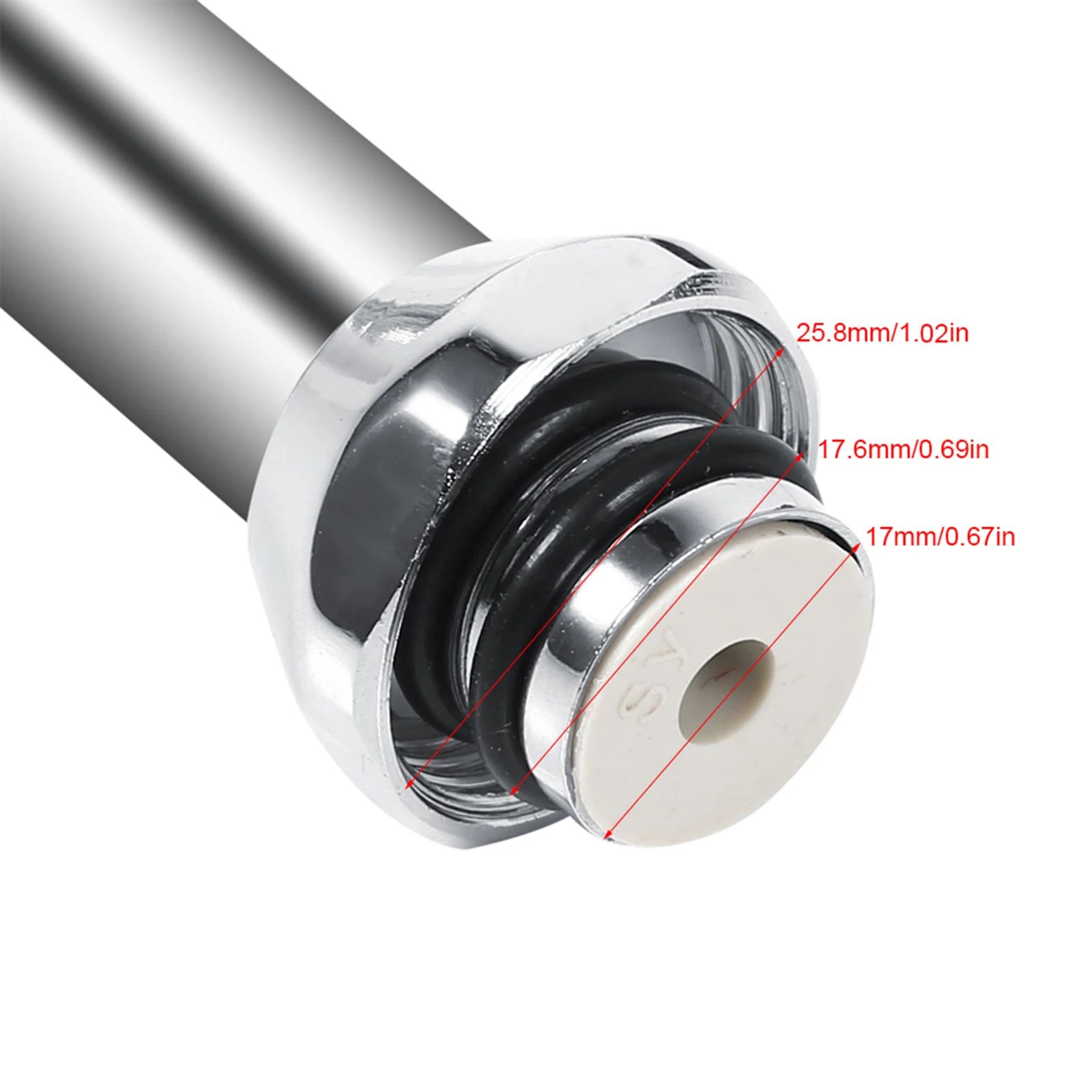 Stainless Steel Waterfall Faucet Chrome Finish Bathroom Tap 6
