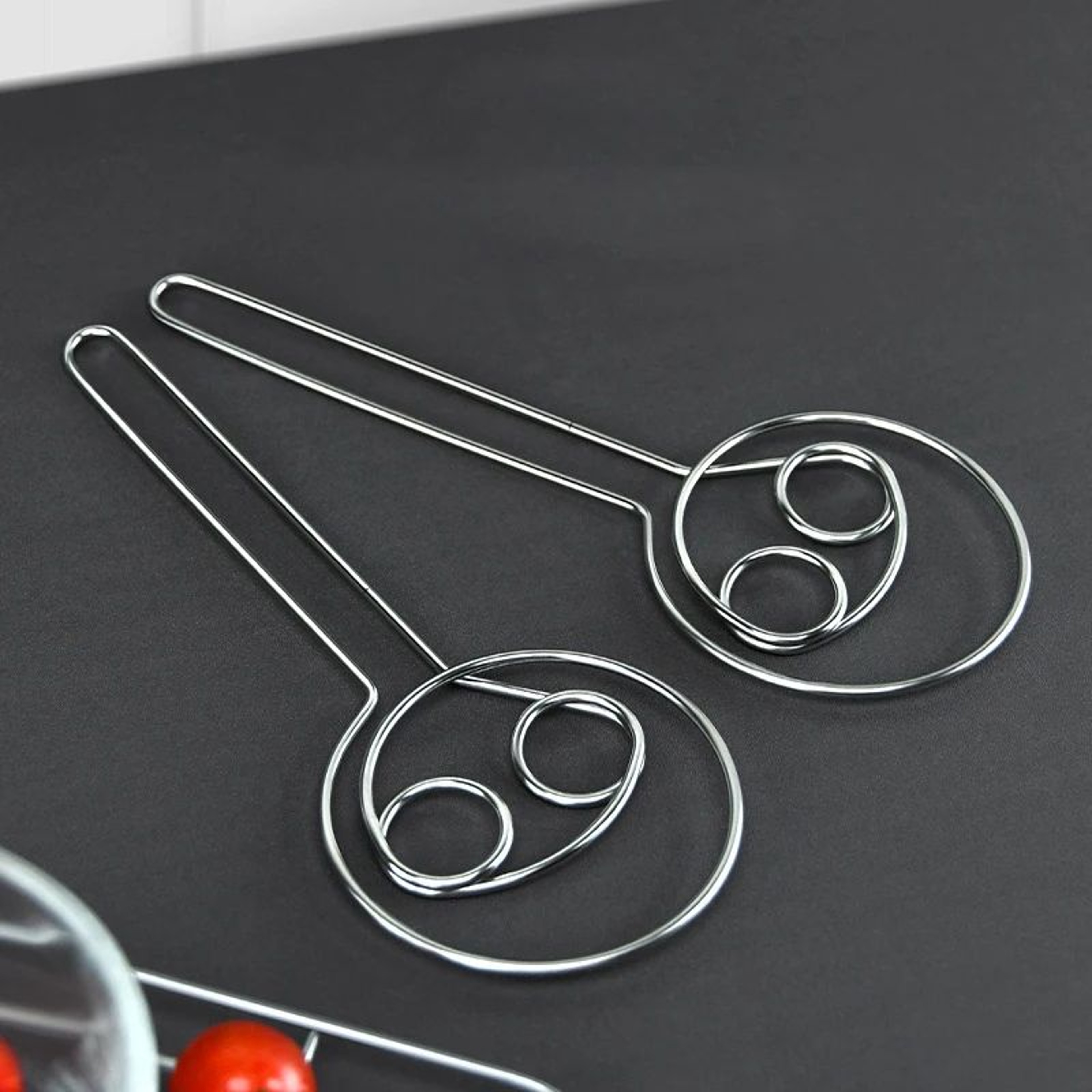 Stainless Steel Dough Whisk For Baking And Mixing 5
