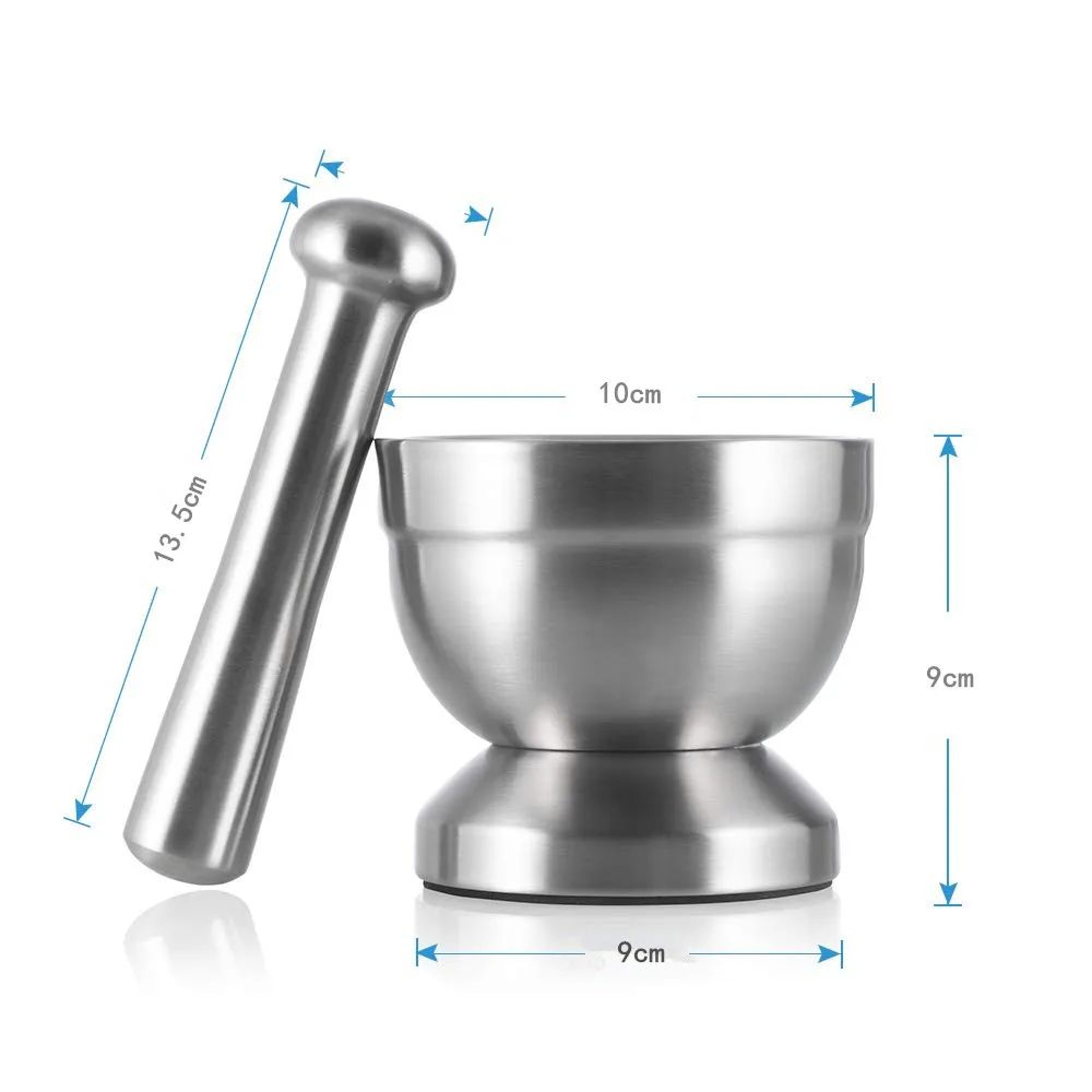 Stainless Steel Mortar And Pestle Spice Grinder Set 2