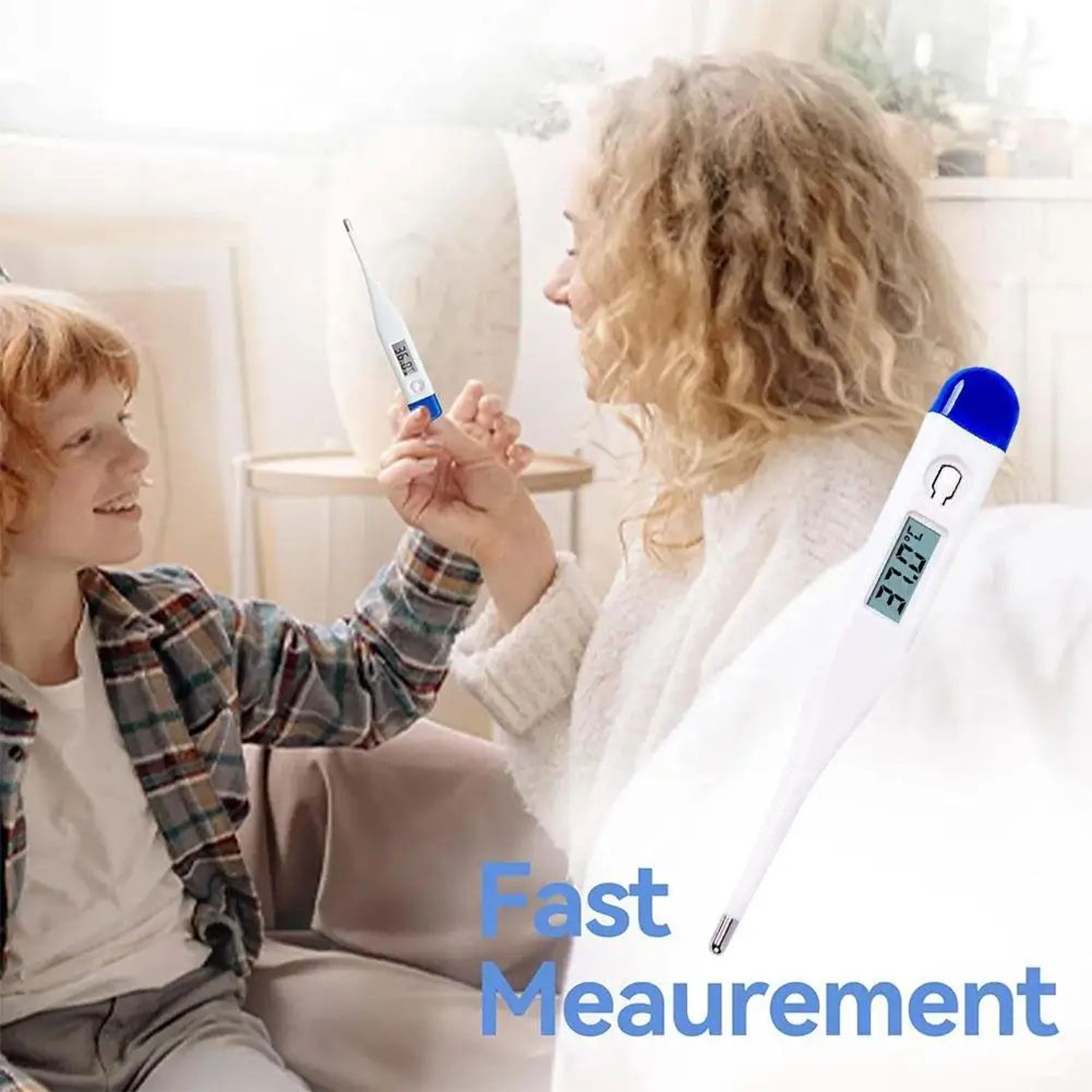 Digital LCD Thermometer For Oral And Armpit Use 7
