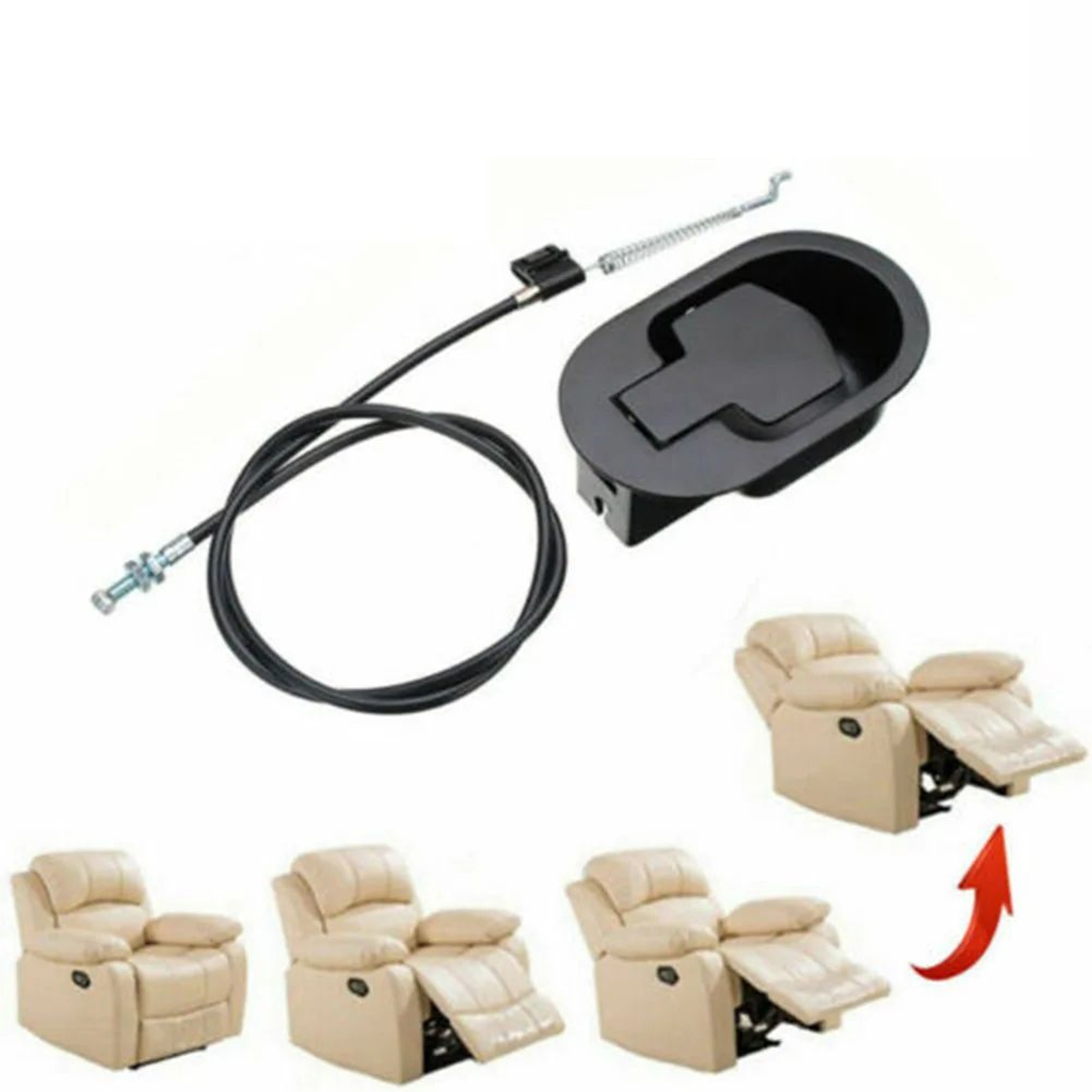 Recliner Release Handle Metal Lever For Sofa Chair 7