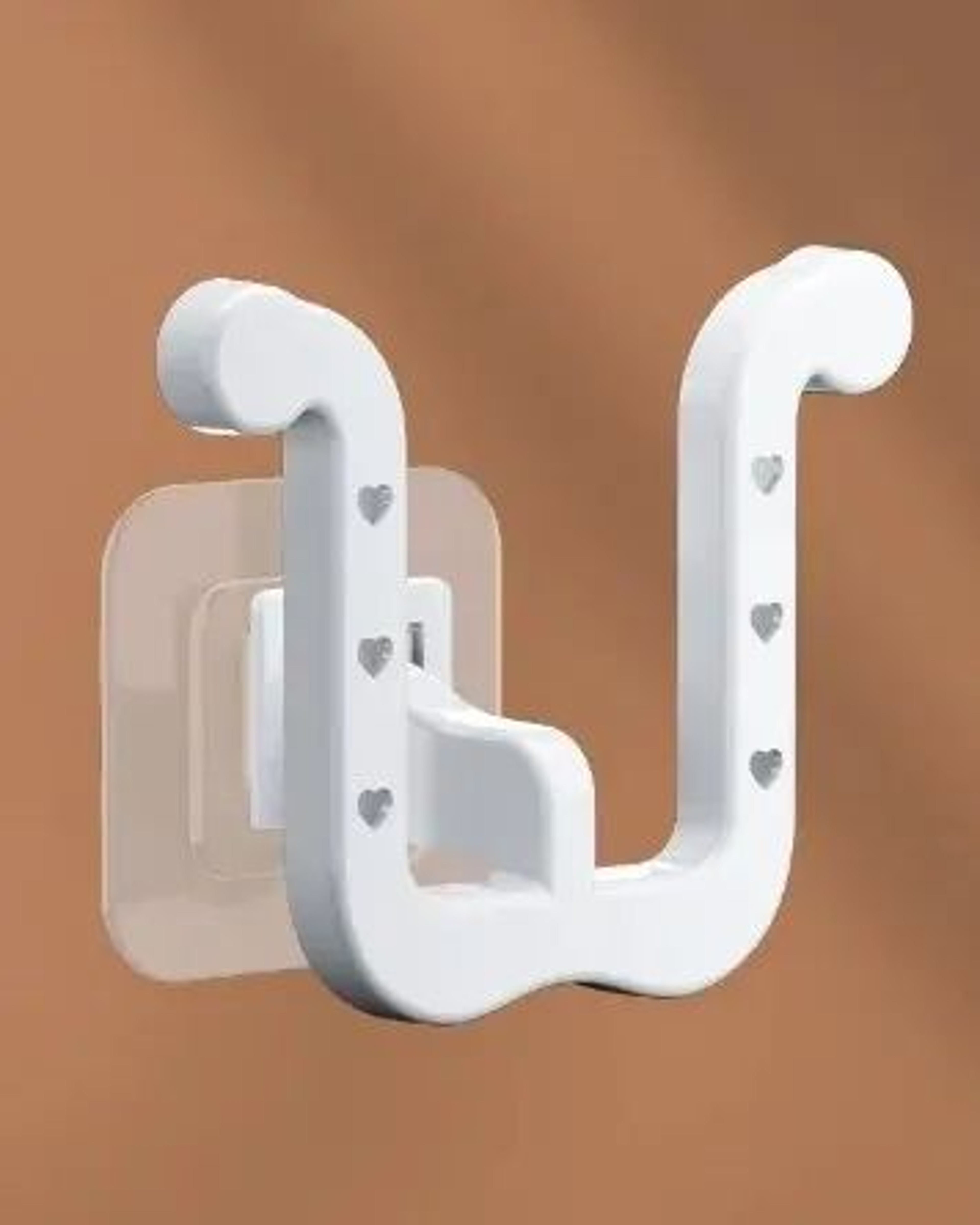 Wall Mounted U Shape Slipper Rack Bathroom Storage 10