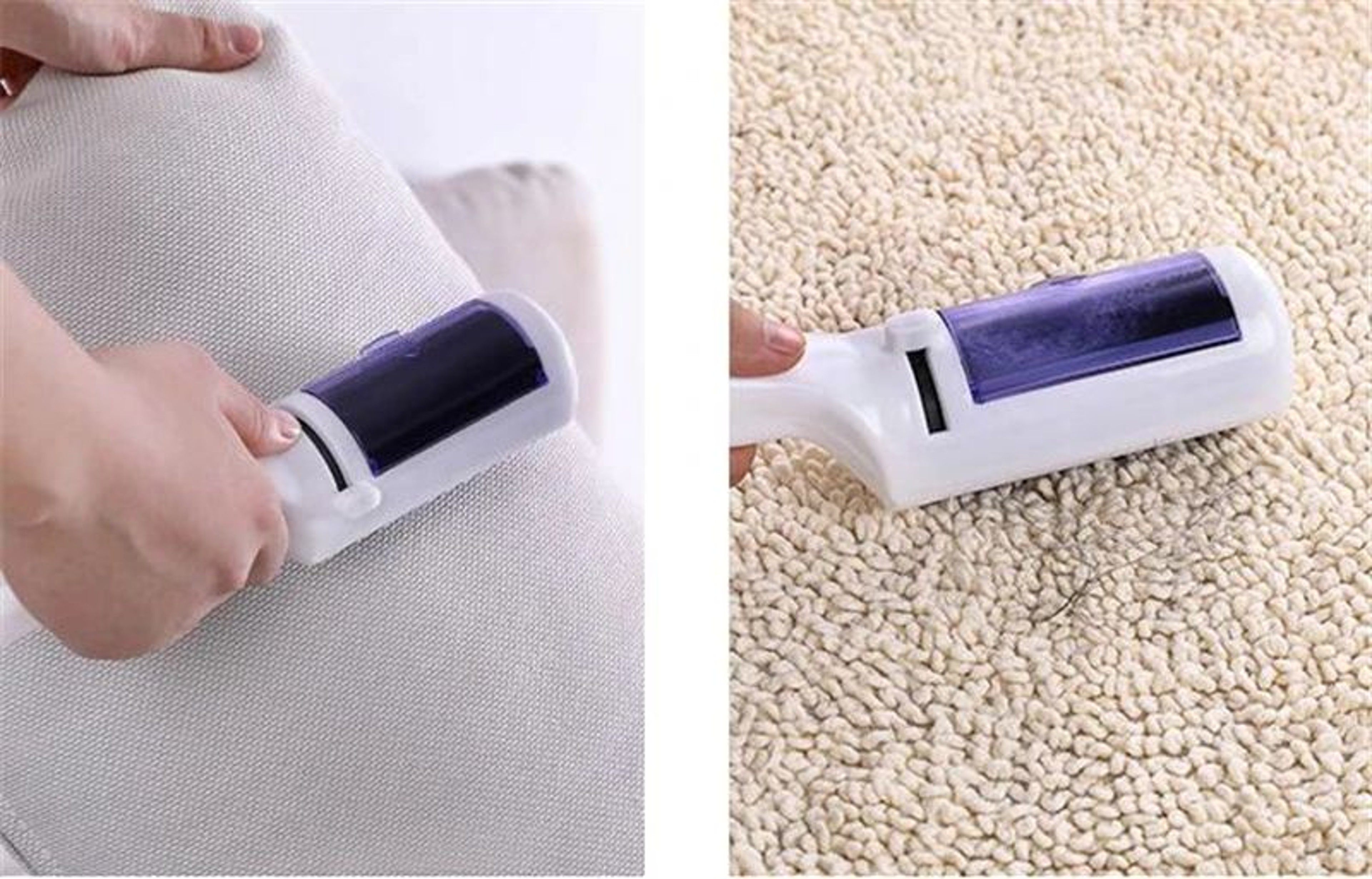 Portable Lint Roller Clothes Hair Removal Brush 8