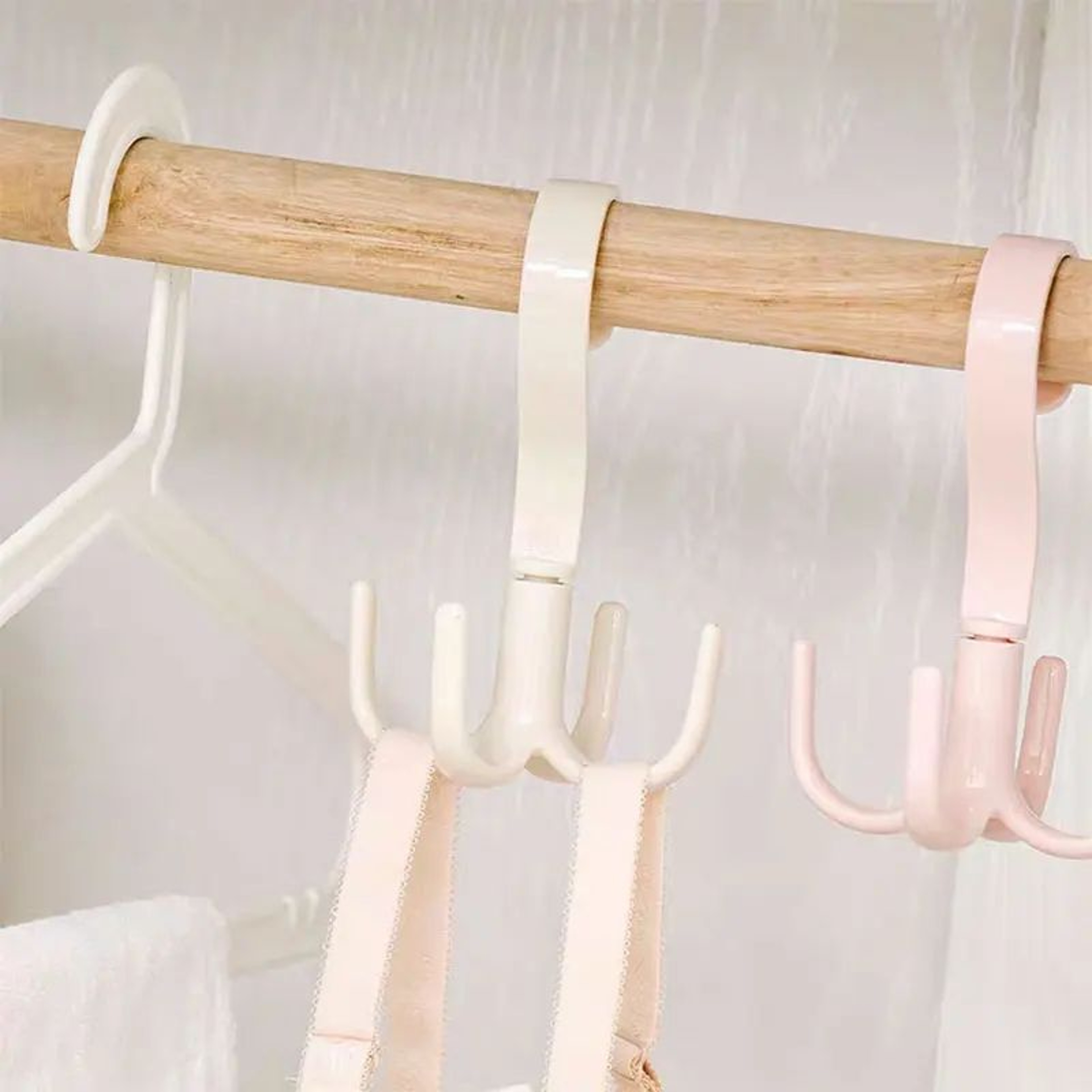 Rotatable Four Claw Hook Hanger Set 3 Pieces 3