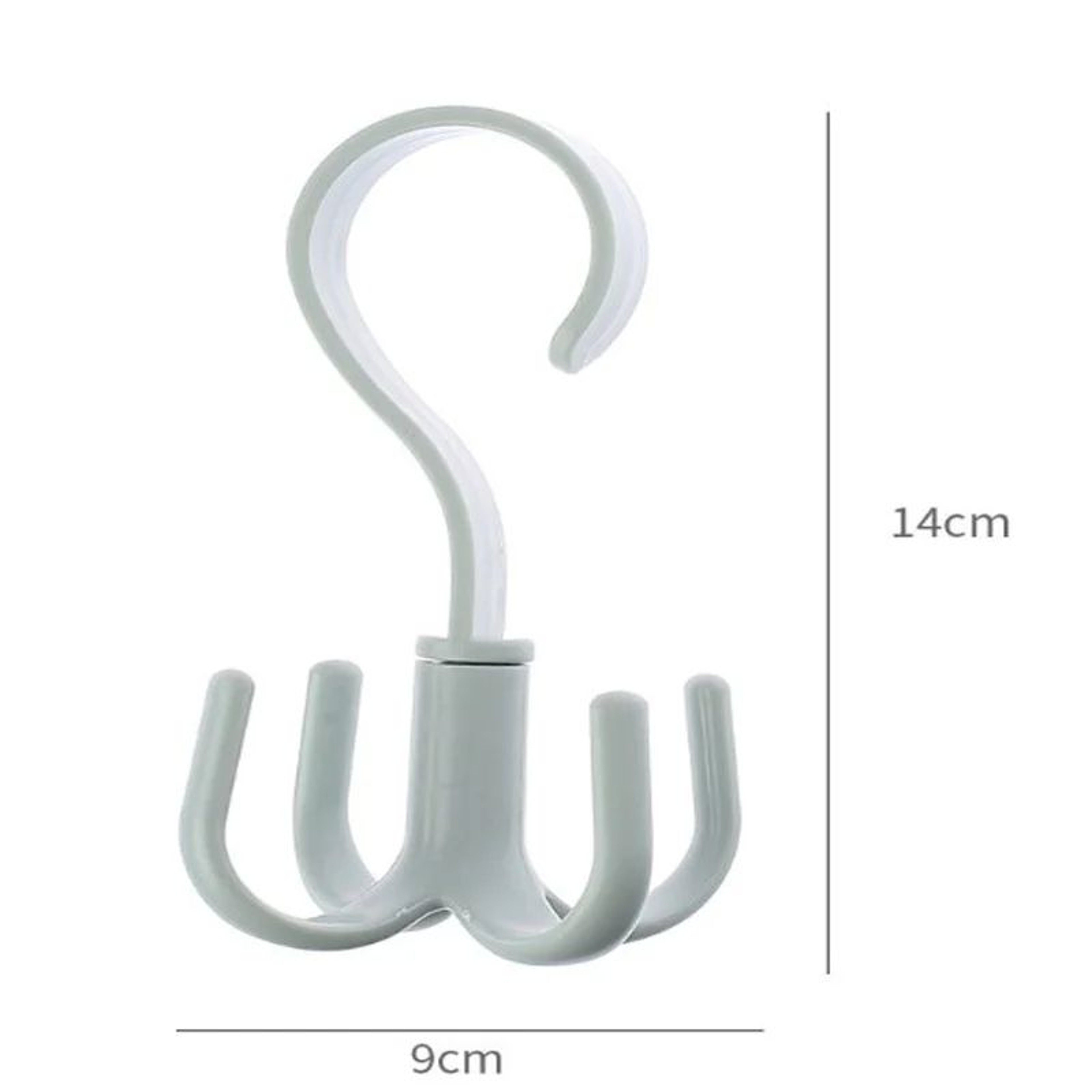 Rotatable Four Claw Hook Hanger Set 3 Pieces 4