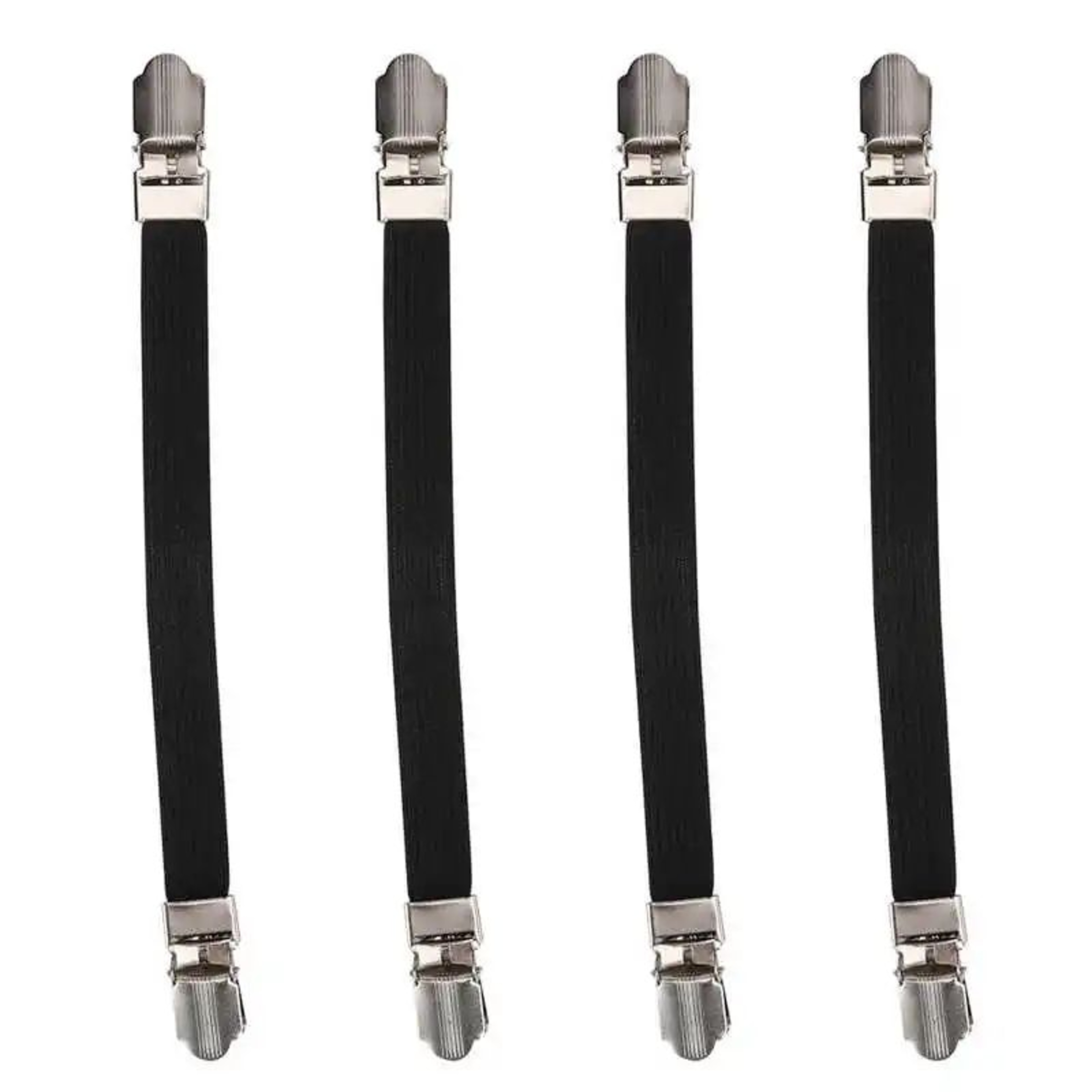 Elastic Bed Sheet Grippers Double Head Clips Set Of 4 9