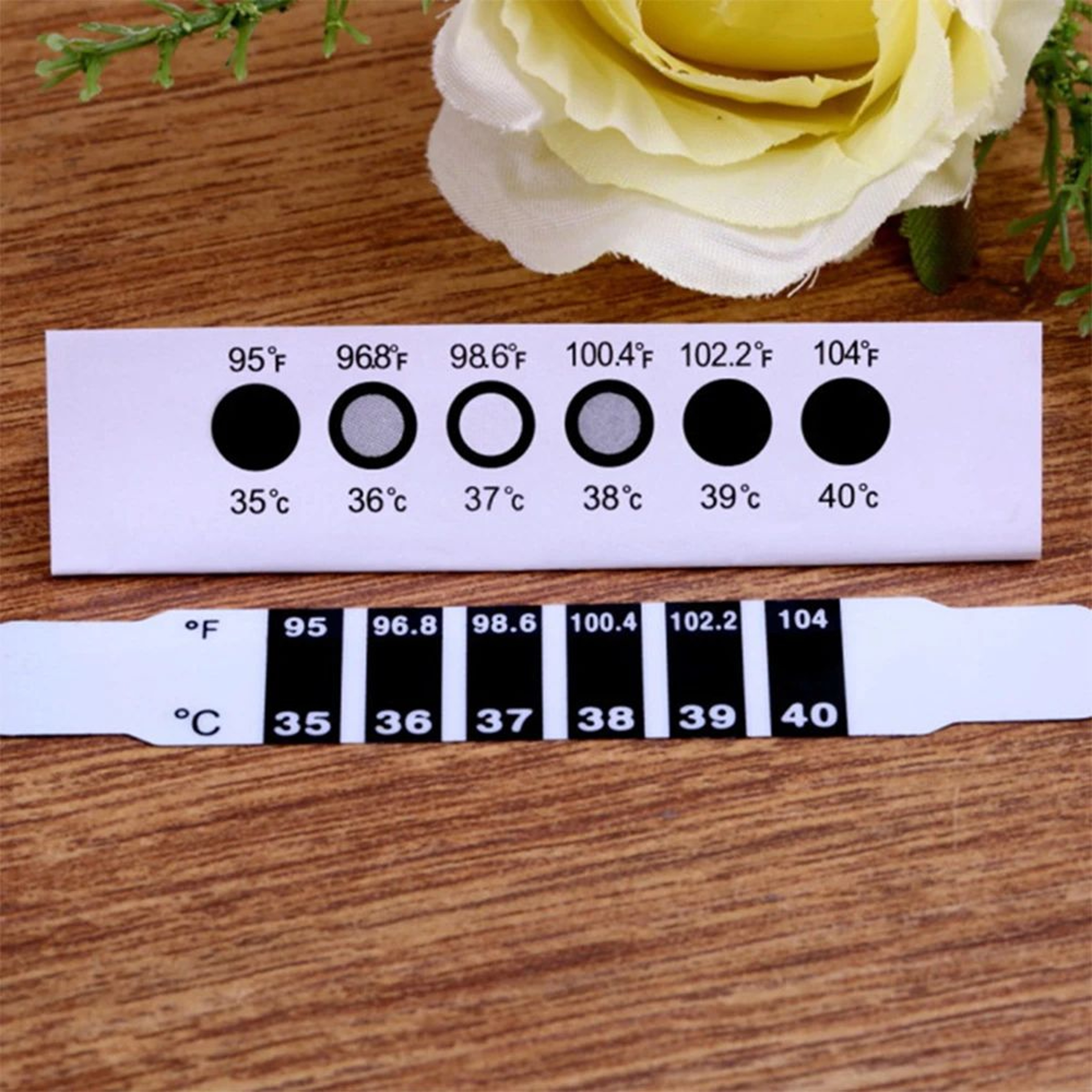 Reusable Forehead Thermometer Strip Temperature Sticker 2