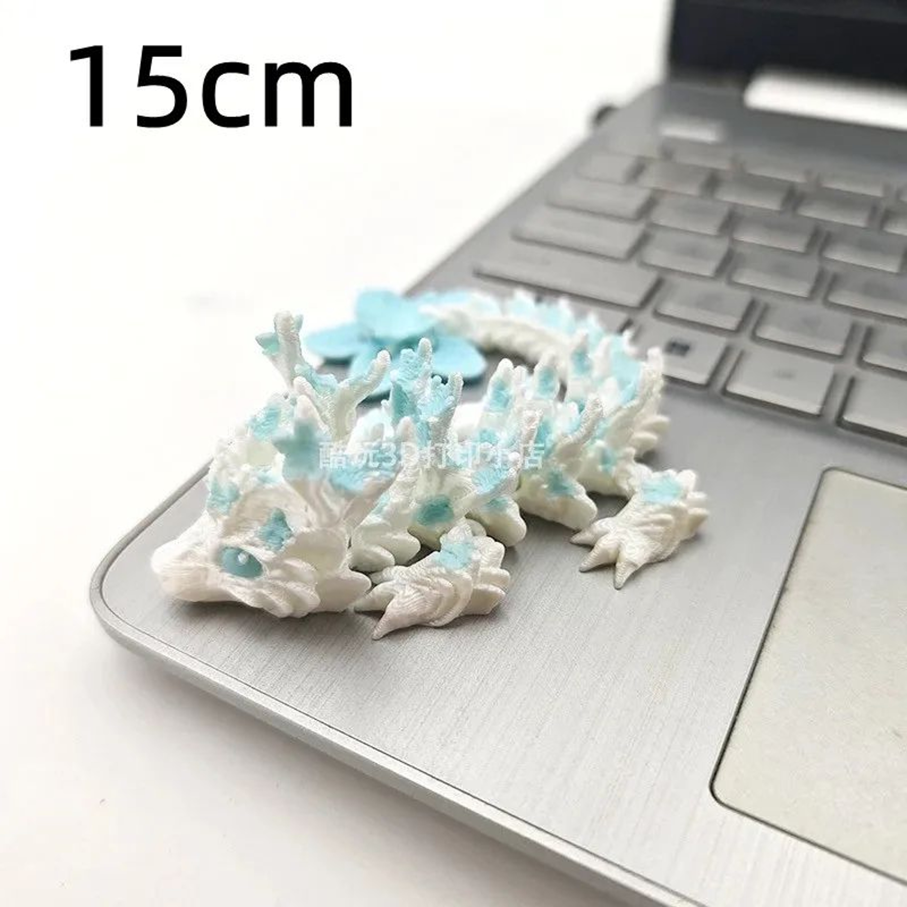 3D Printed Cherry Blossom Dragon Movable Figure Decor 7