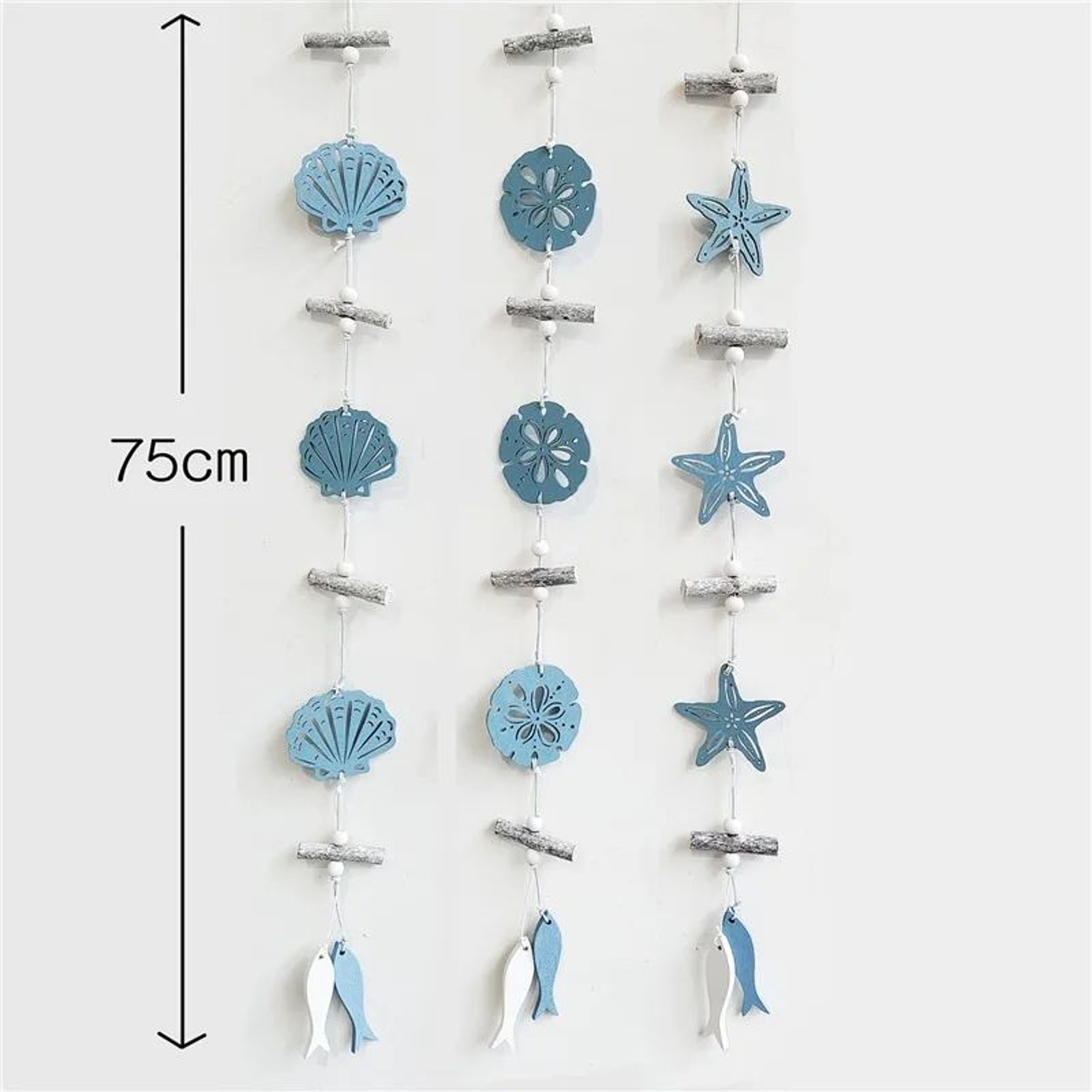 Nautical Fishing Net Wall Hanging Decor 12