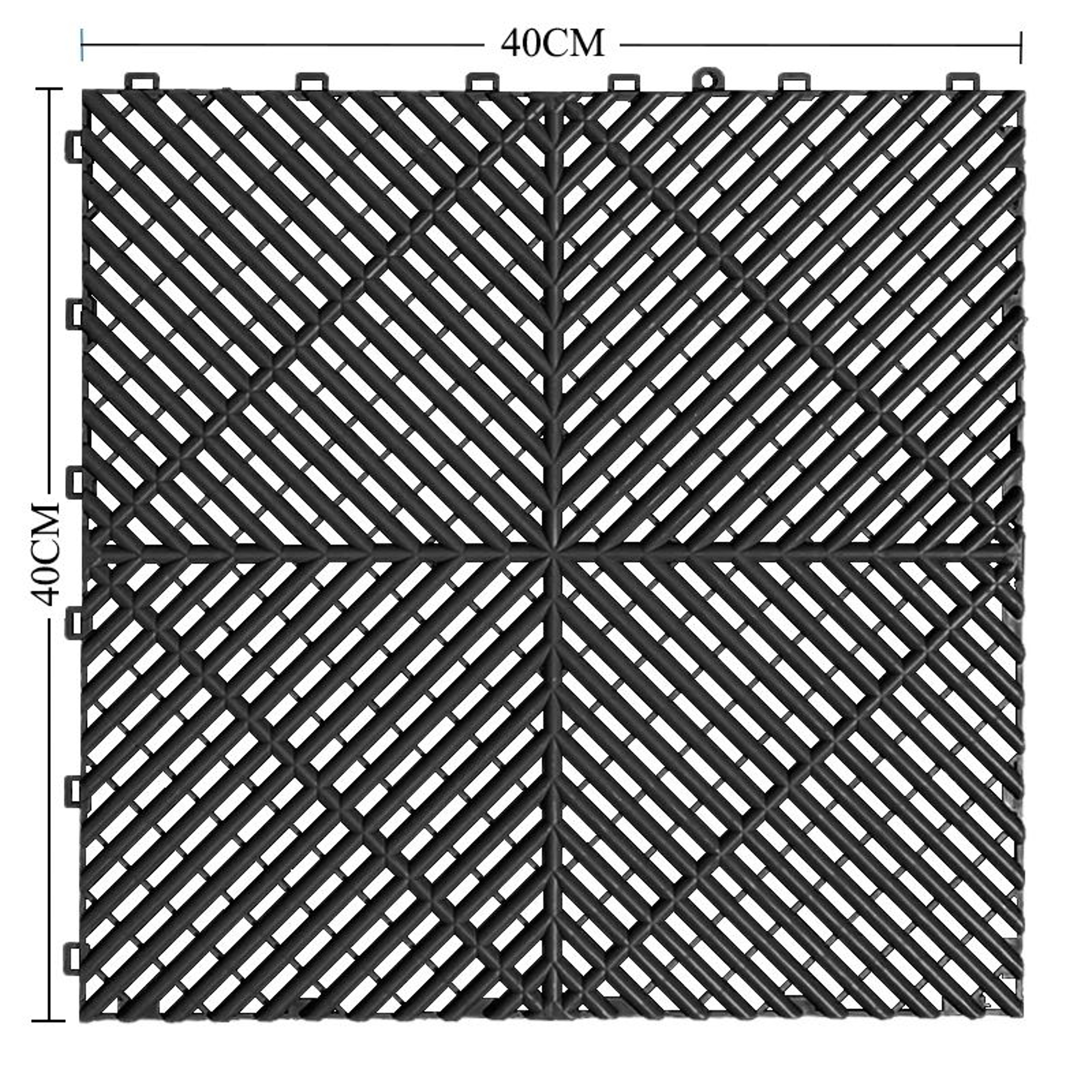 Interlocking Garage Floor Tiles Portable Outdoor Flooring 6