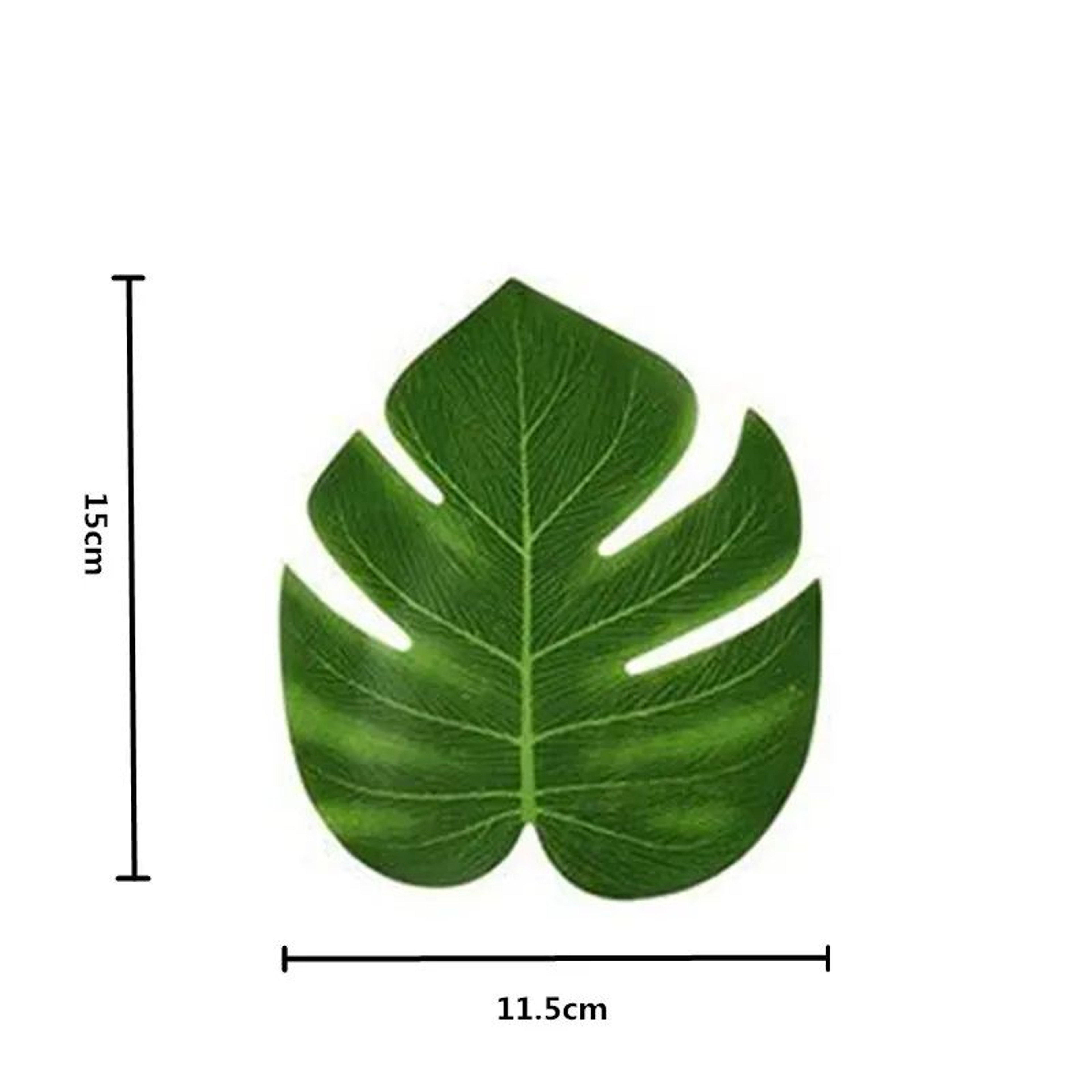 Artificial Tropical Palm Leaves Party Decor Set 6