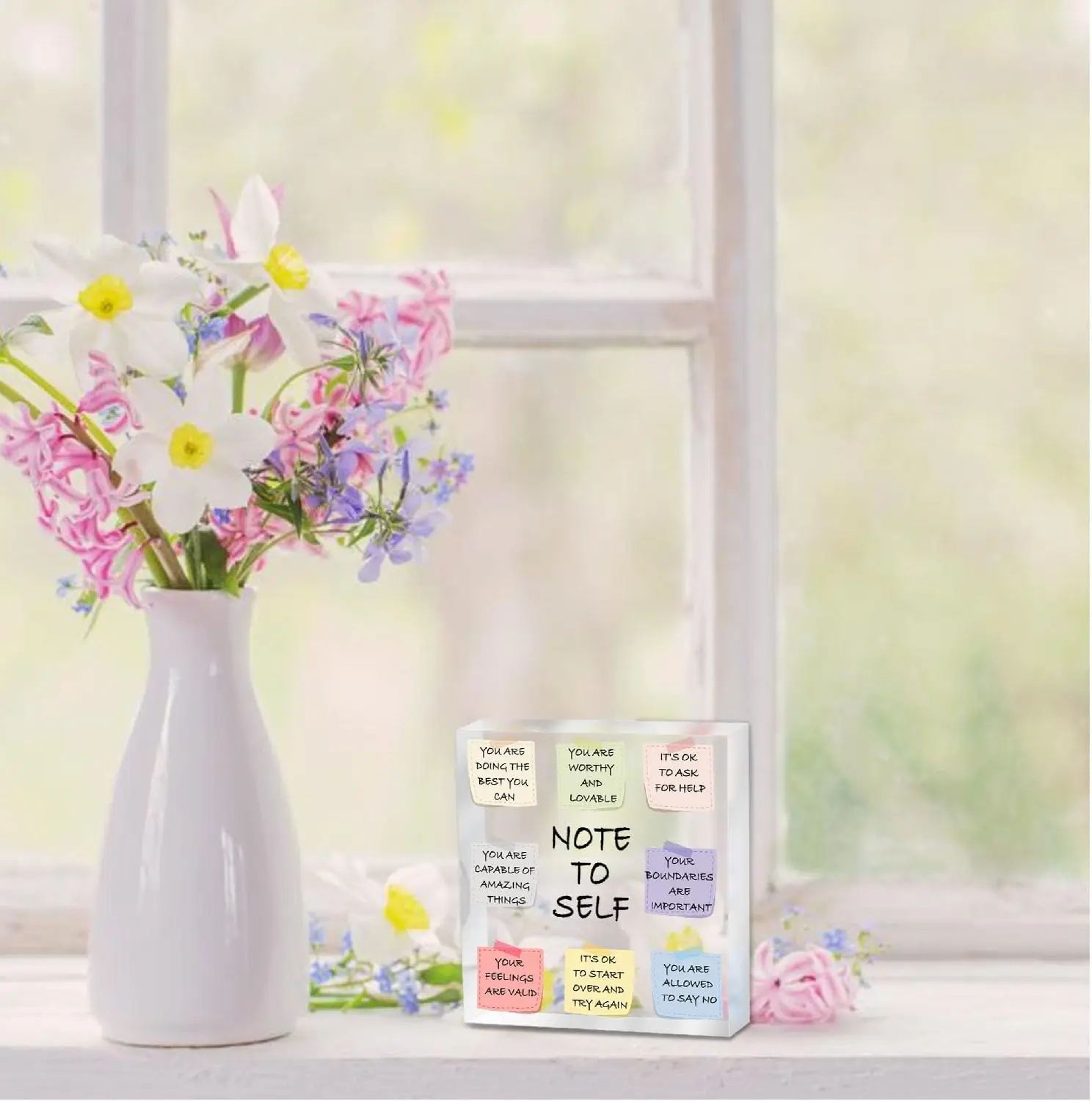 Inspirational Mental Health Desk Sign Decor 1