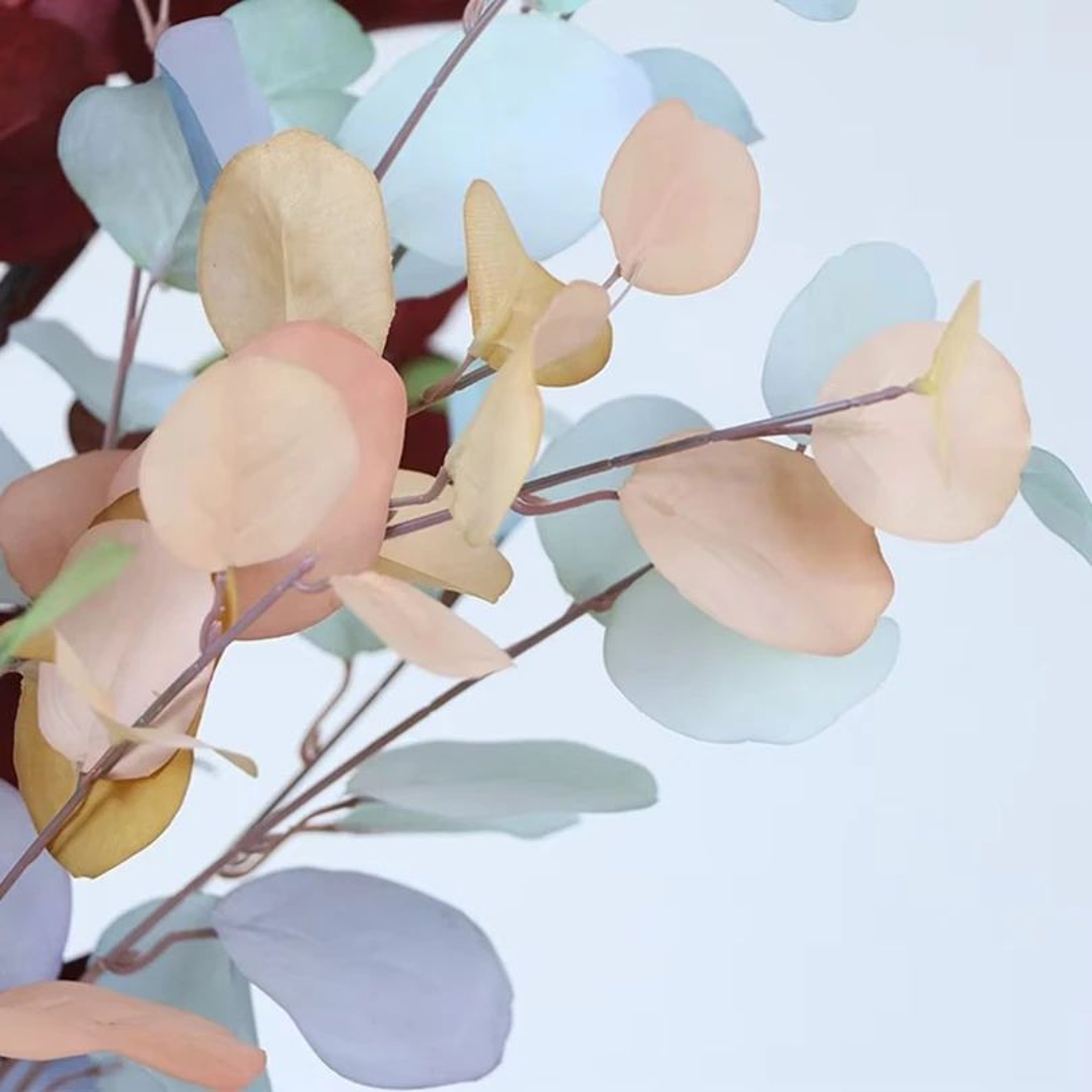 Artificial Eucalyptus Long Stem Greenery Decor 7