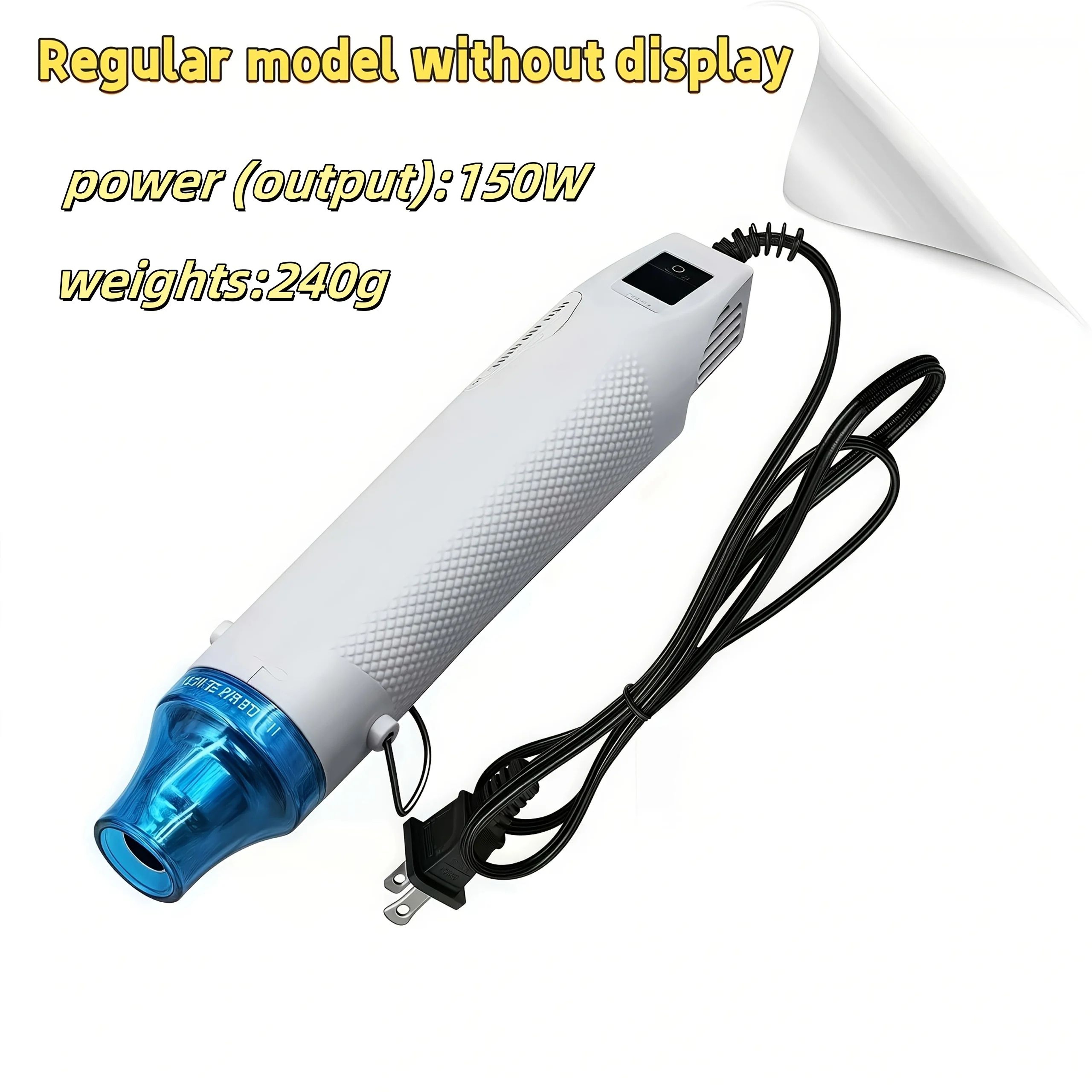 300W Mini Electric Heat Gun For DIY Crafts 5