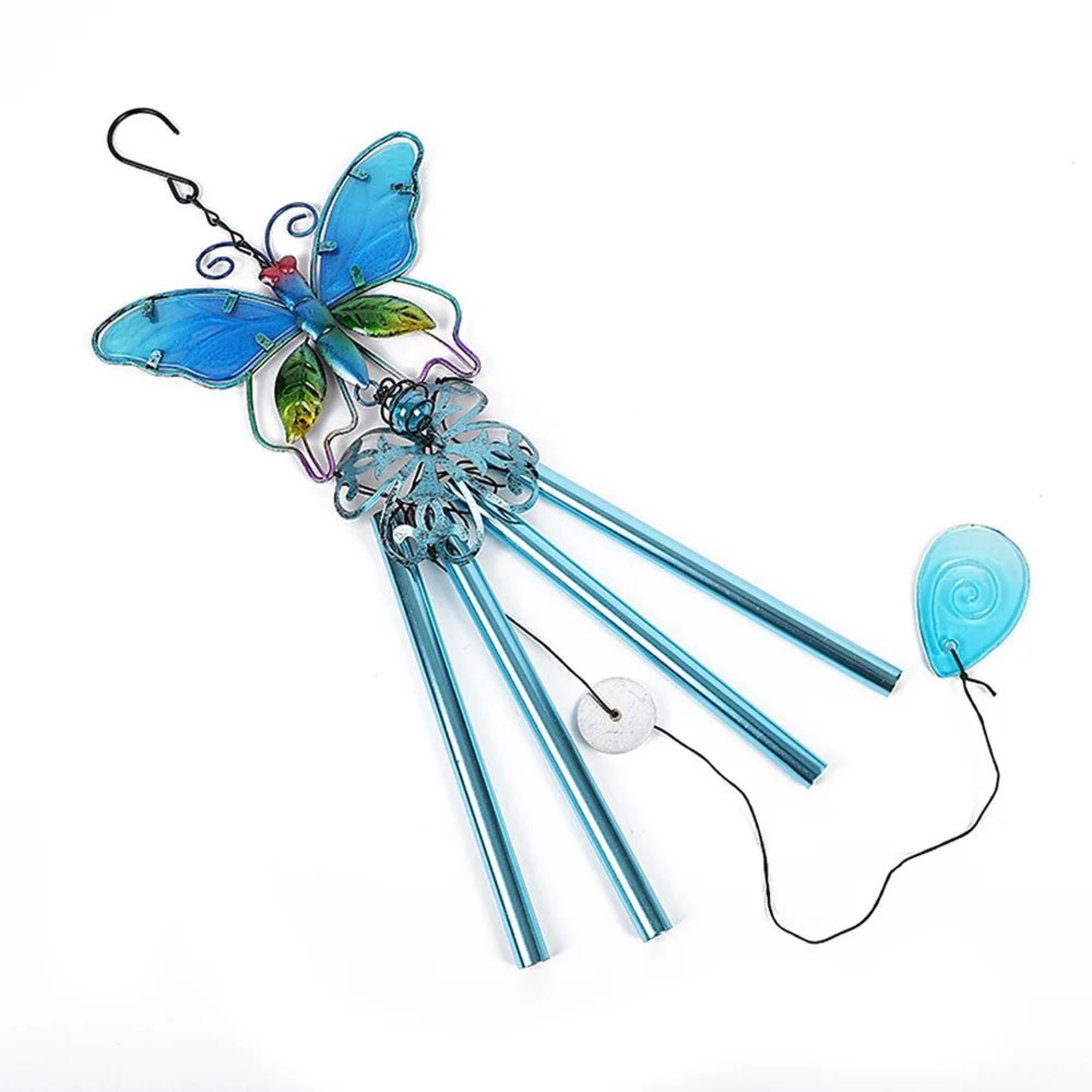 Hummingbird Dragonfly Wind Chime Decor 17