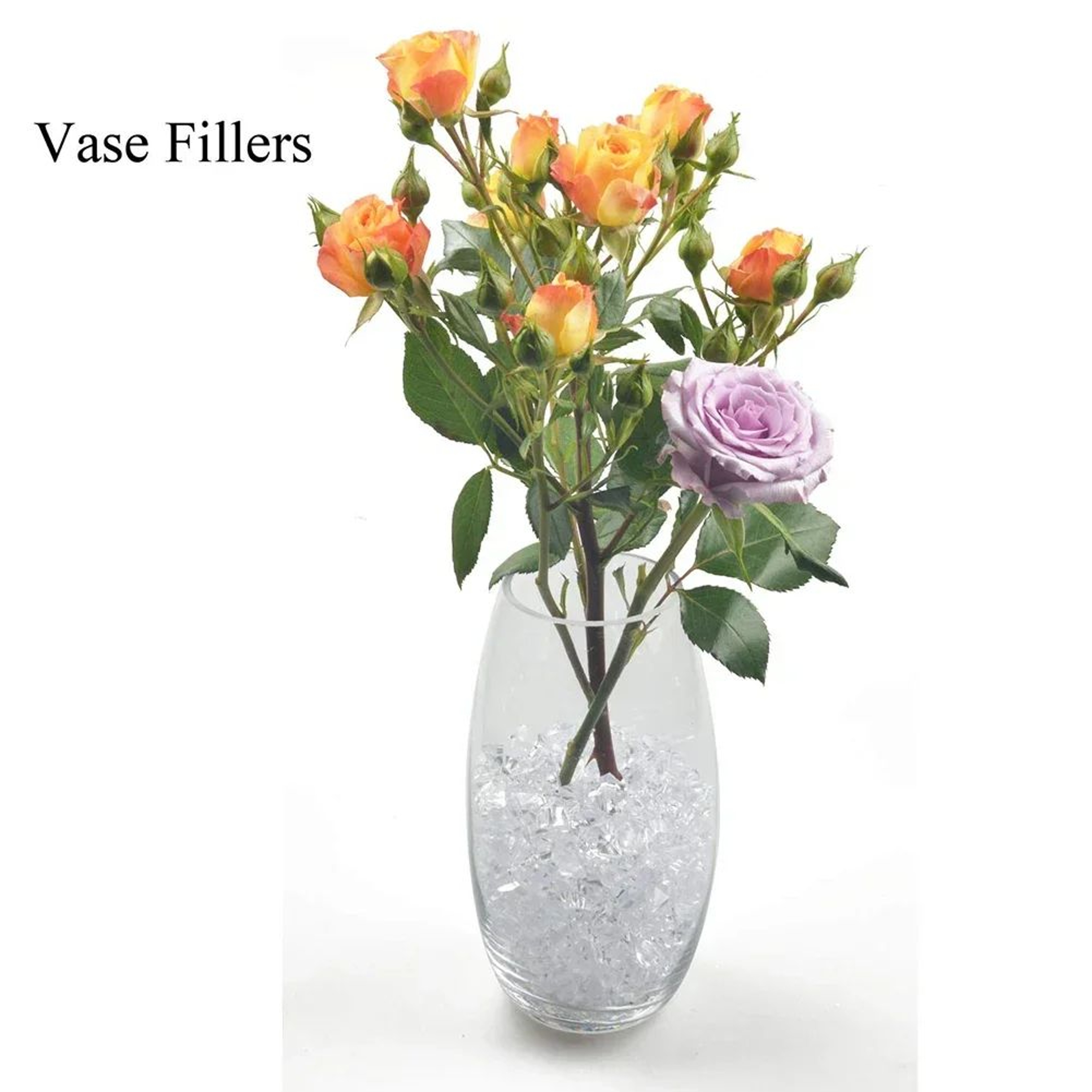 Clear Acrylic Crushed Ice Vase Fillers 15