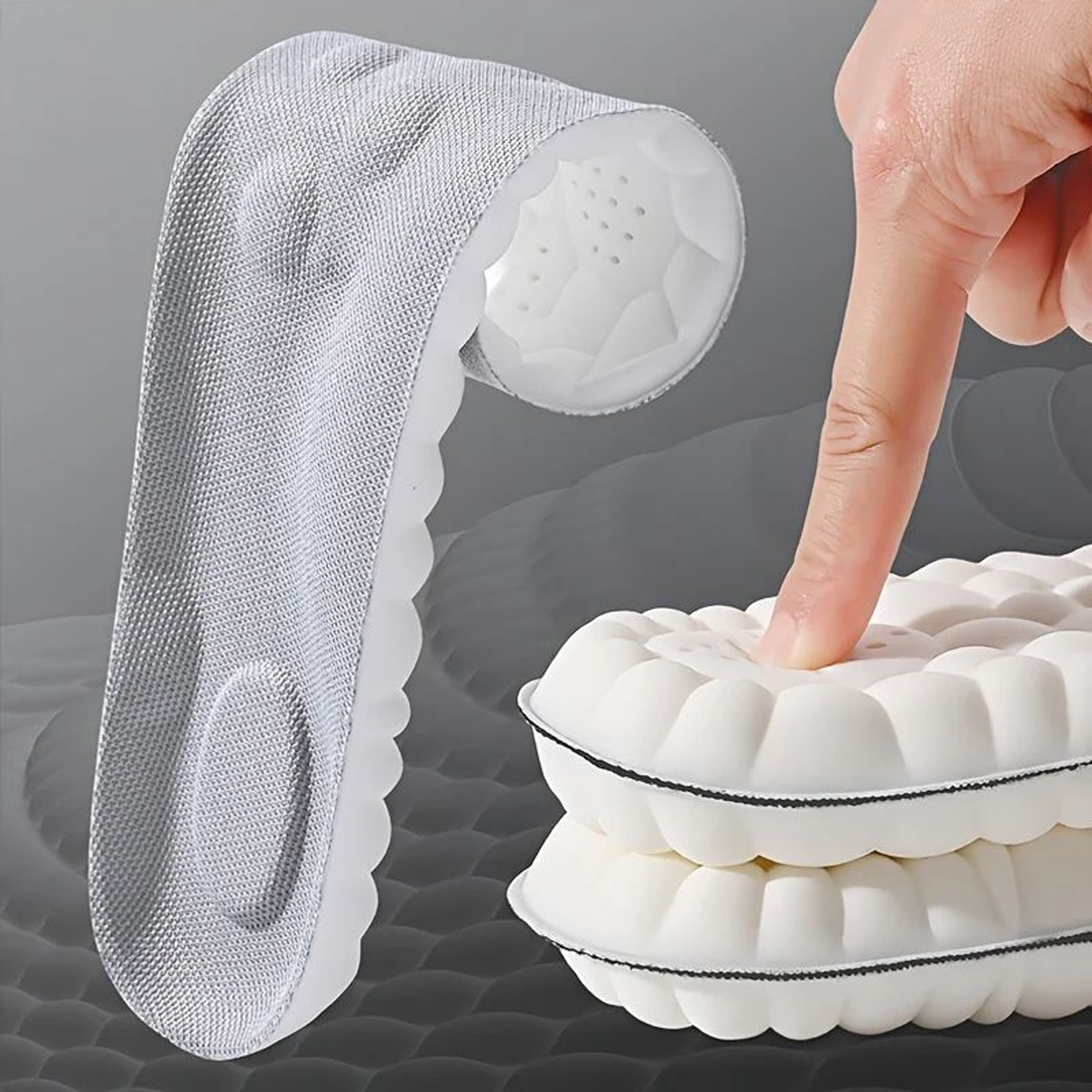 High Elastic Latex Arch Support Insoles 8