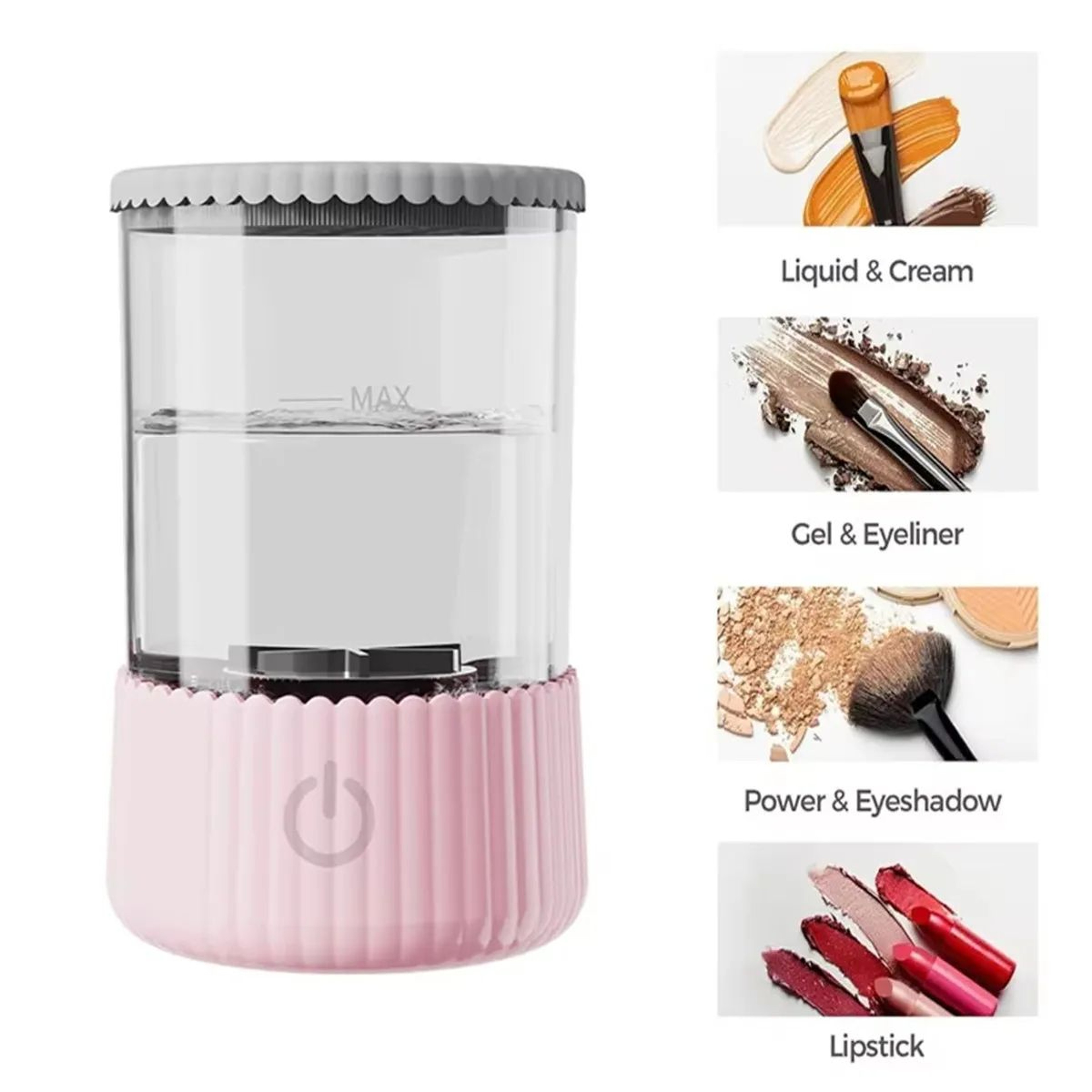 3 In 1 Electric Makeup Brush Cleaner 1