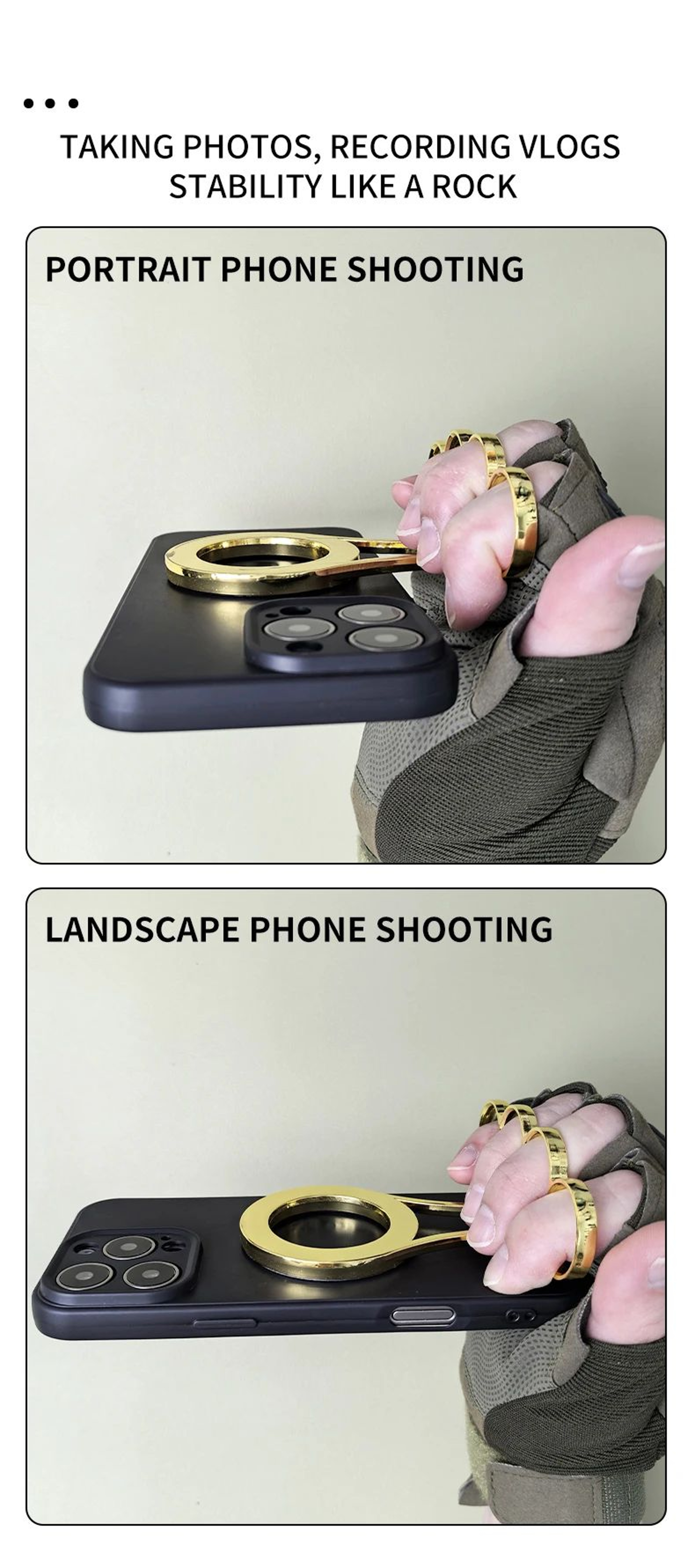Dual Magnetic Phone Holder With 360 Rotation 4