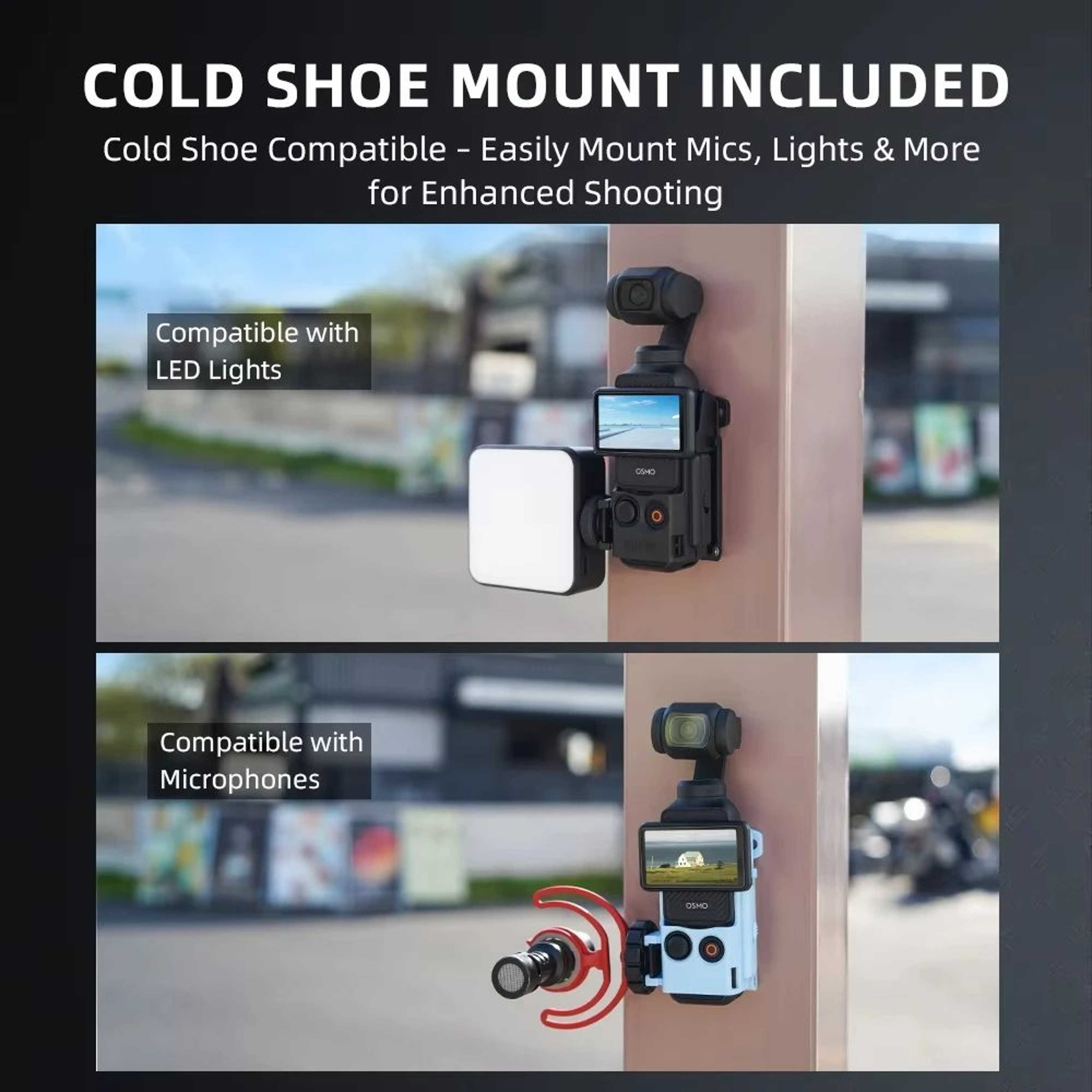BRDRC Magnetic Mount For DJI Osmo Pocket 3 2
