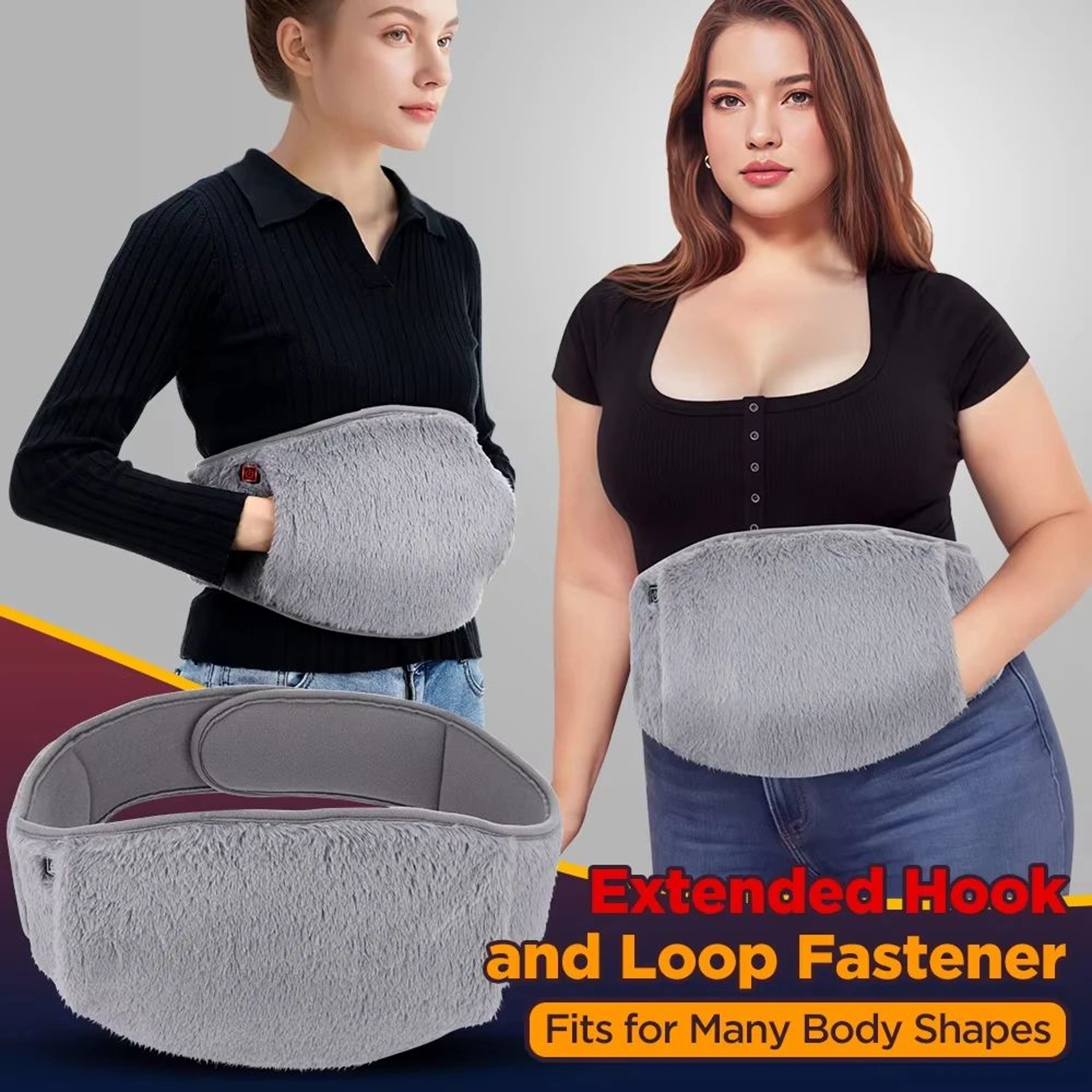 USB Electric Heating Belt Waist And Hand Warmer 3